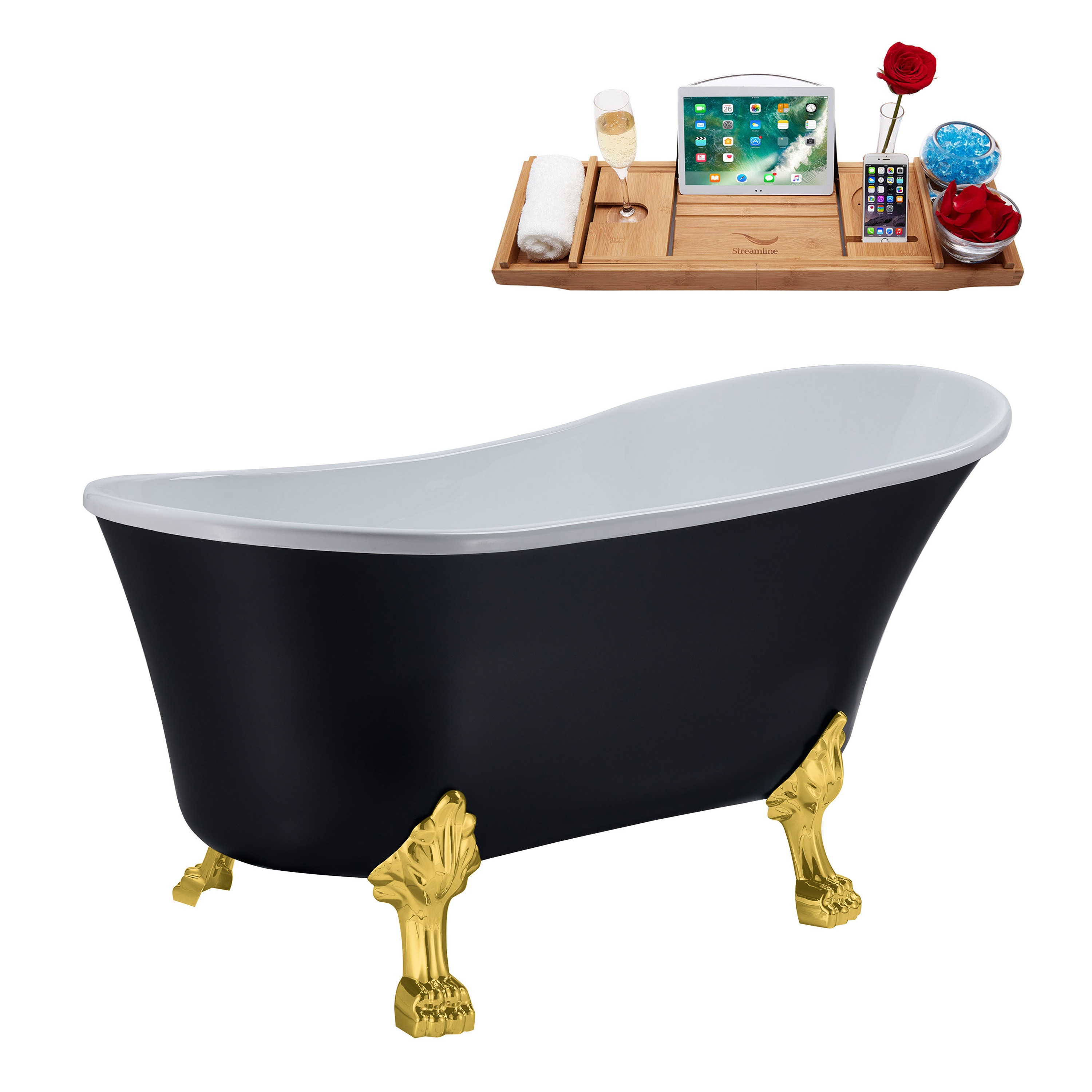 Streamline N367GLD-IN-GLD bathtubs - View #2