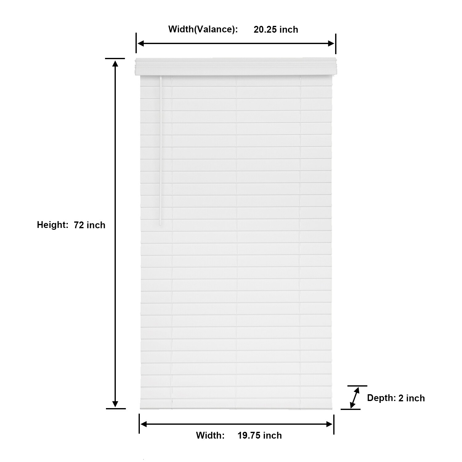 allen + roth DFHSA2472-19.75 blinds - View #7
