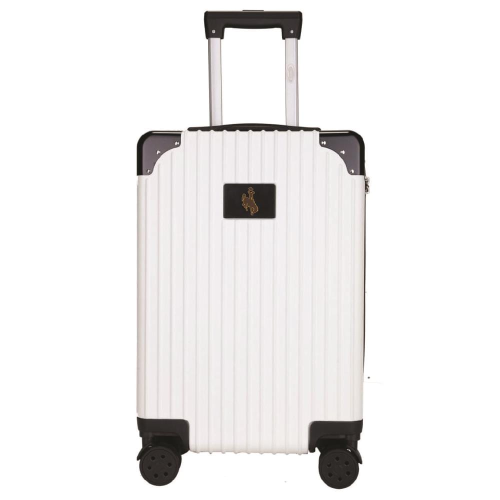 Mojo Licensing CLWYL210_WHITE 23.75 X 15.5 X 9.75 White Polycarbonate Hardshell Carry-on Bag (1-Bag)