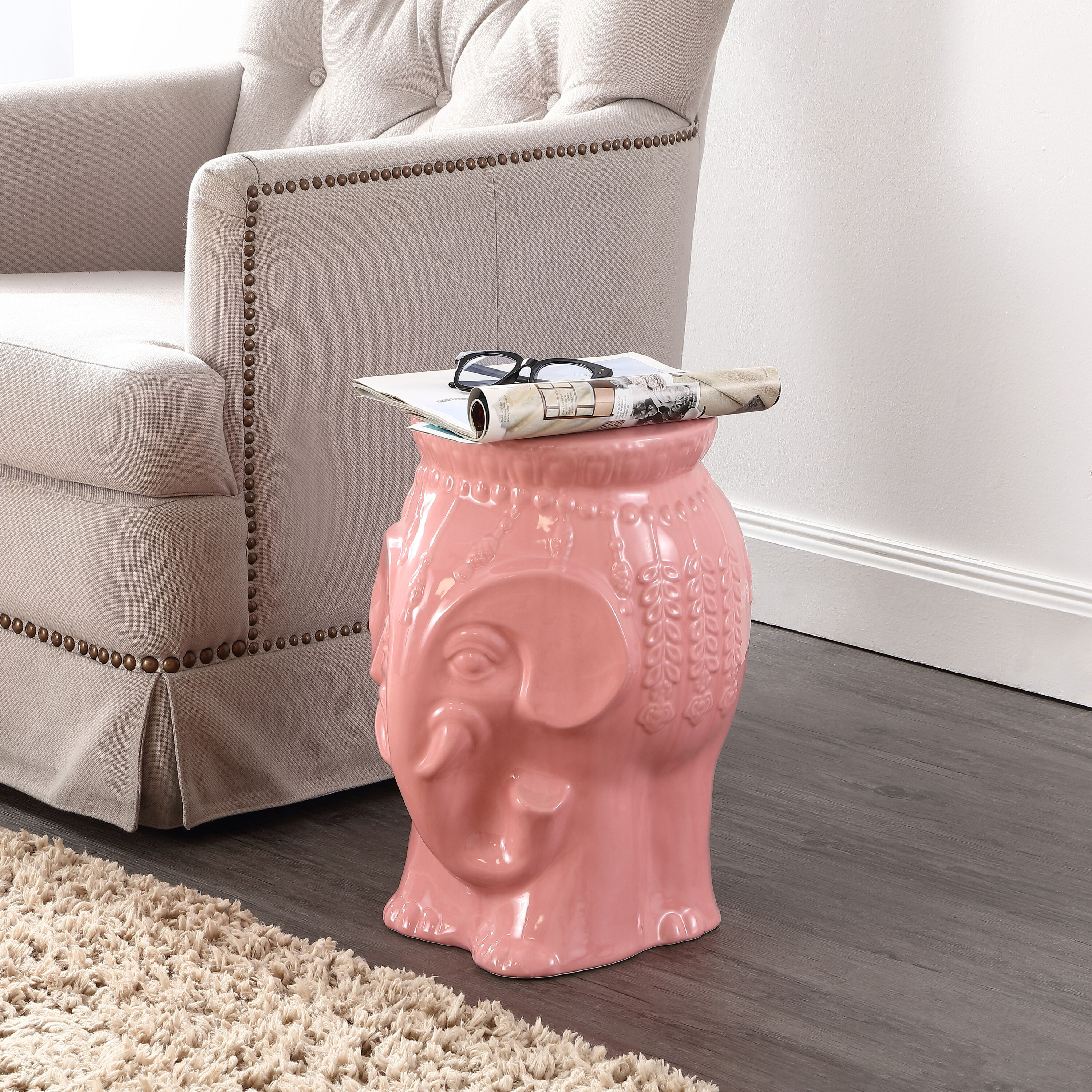 JONATHAN  Y TBL1026C Garden-Stools - View #4