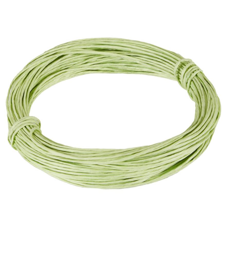 Floral Paddle Wire - 26 Gauge Roll - Green