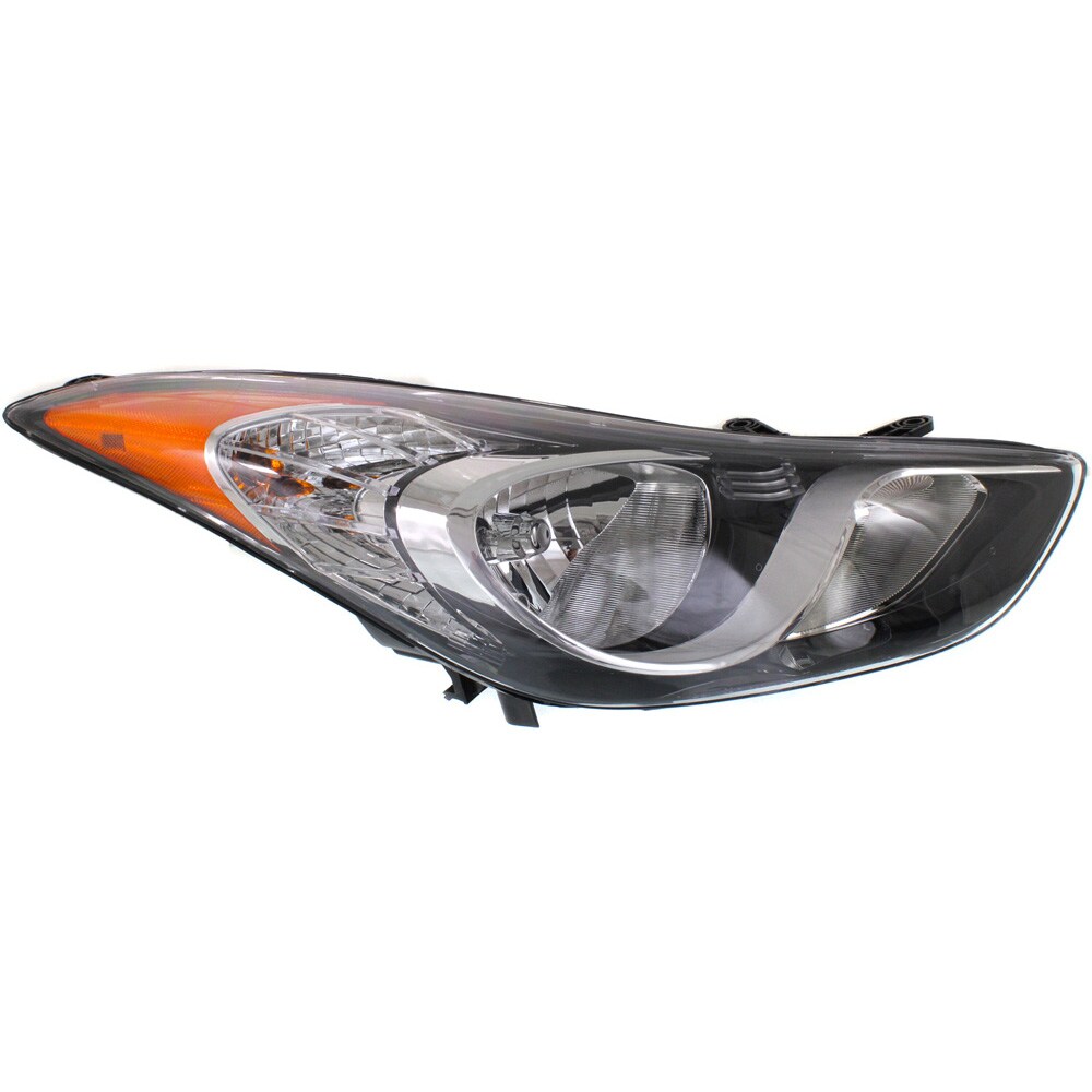 Garage-Pro JCWREPHY100101GP Passenger Side Headlight For Hyundai Elantra 2011-2013 Halogen with Bulb(s) Sedan- Korea Built Models Replaces# 921023x050