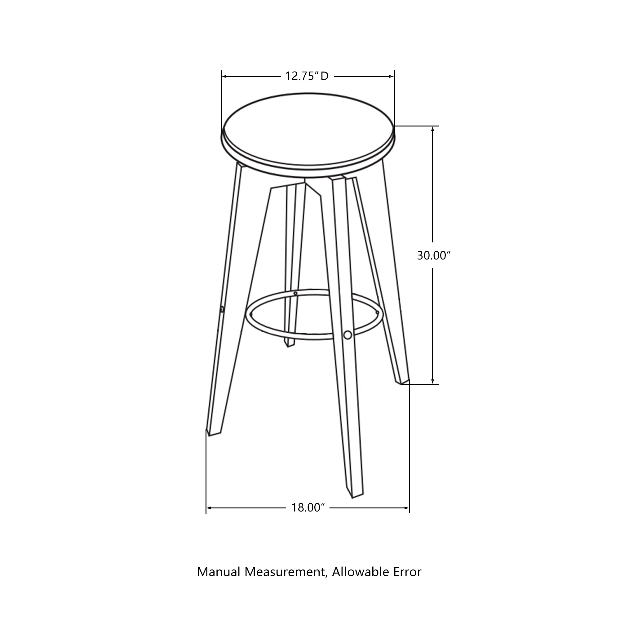Glitzhome 2000900016 stools - View #4