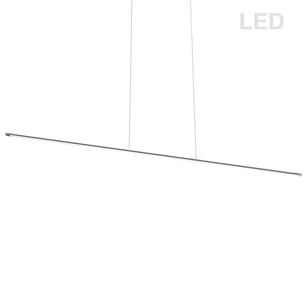 Dainolite ARY-4830LEDHP-PC Array Polished Chrome Modern/contemporary Linear Integrated LED Large Hanging Pendant light