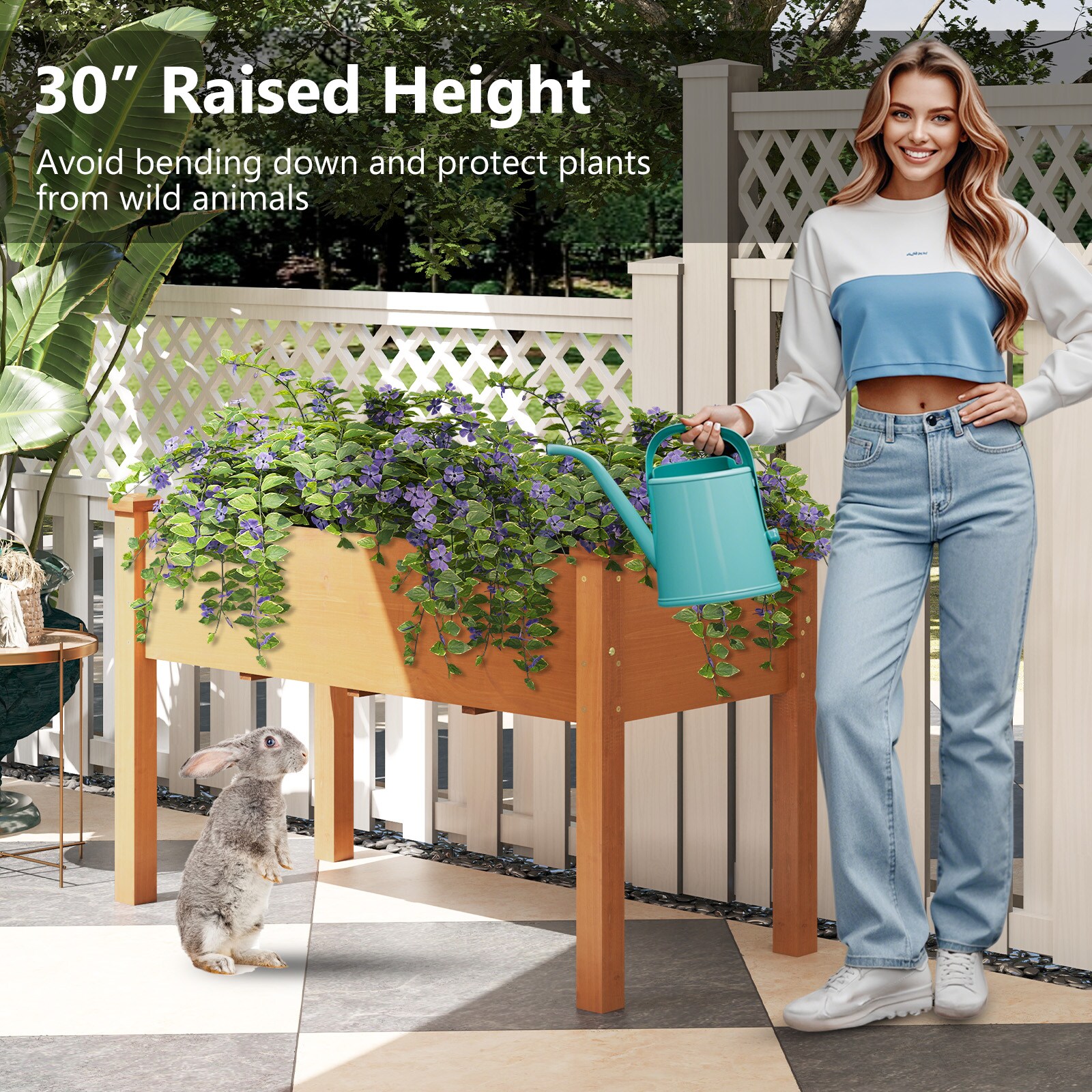 Slickblue D-CO-NB0824TG Raised-Garden-Beds - View #6