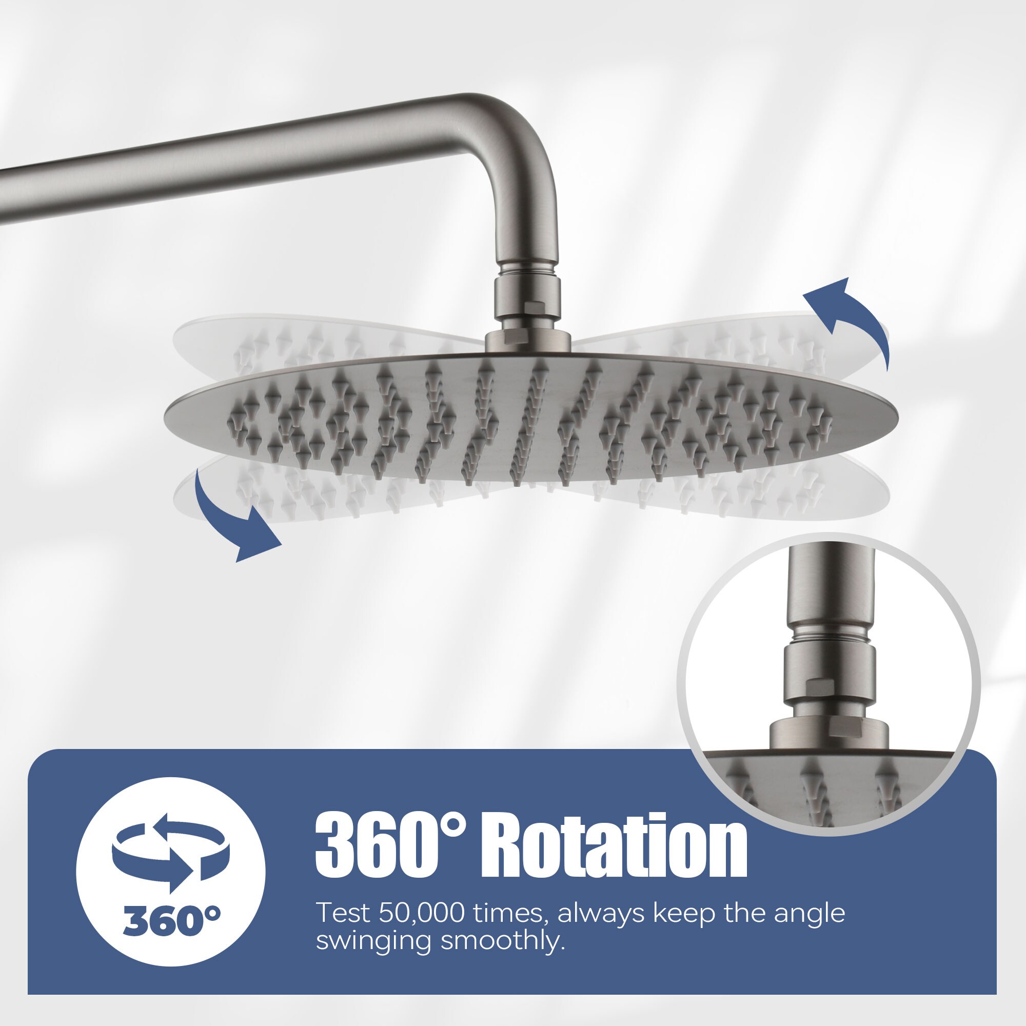 CASAINC CASA03CP-10 Showerhead-Bar-Panels - View #3