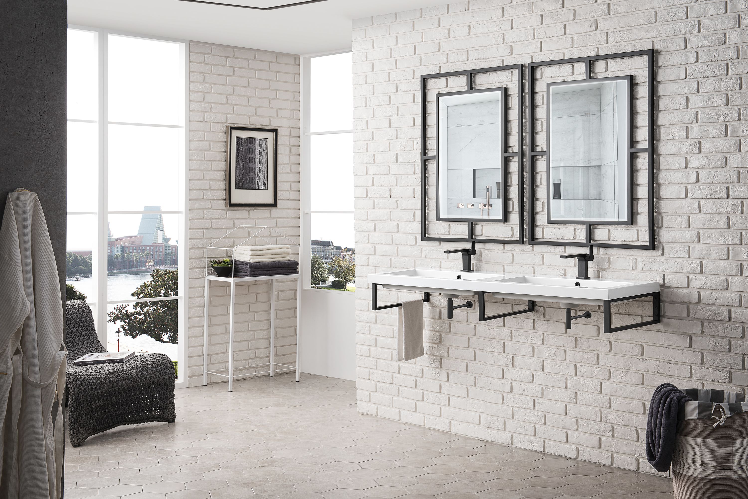 James Martin Vanities 055BK18MBK63WG2 Bath-Sink - View #3