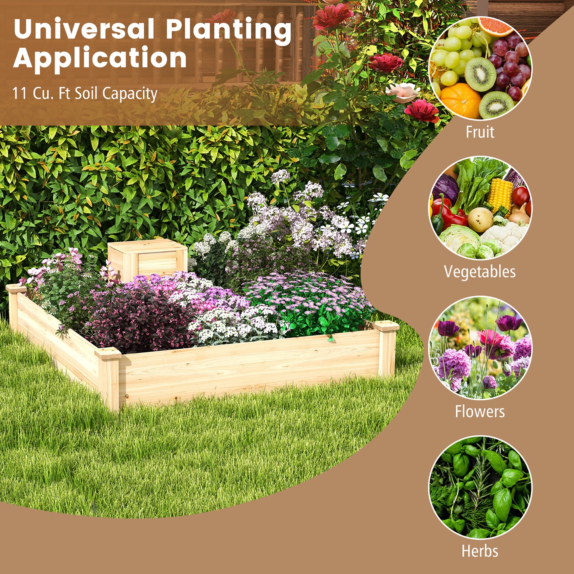 Costway CSHY006176 Raised-Garden-Beds - View #8