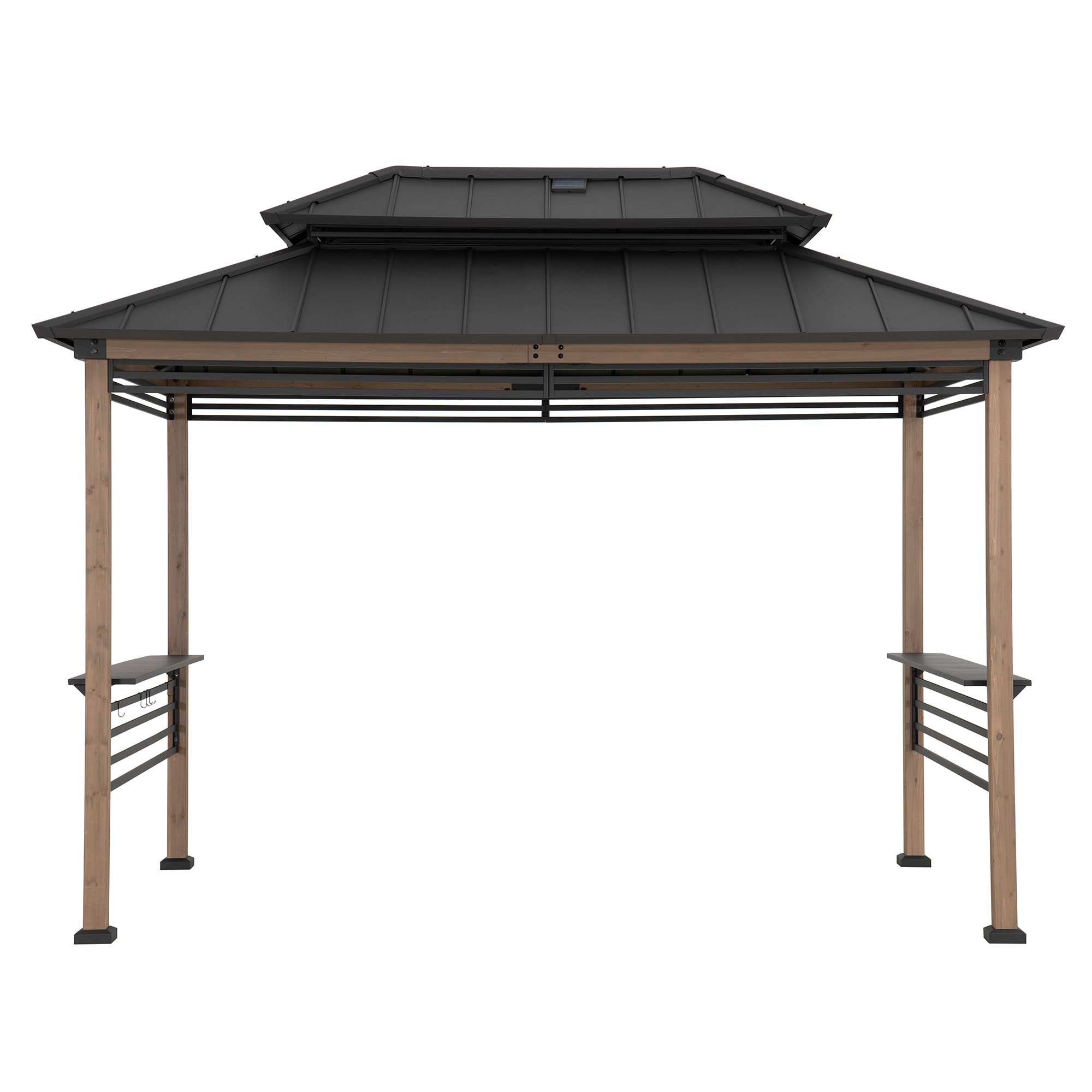 Sunjoy A104004210 Wood-Resin-Gazebos - View #2