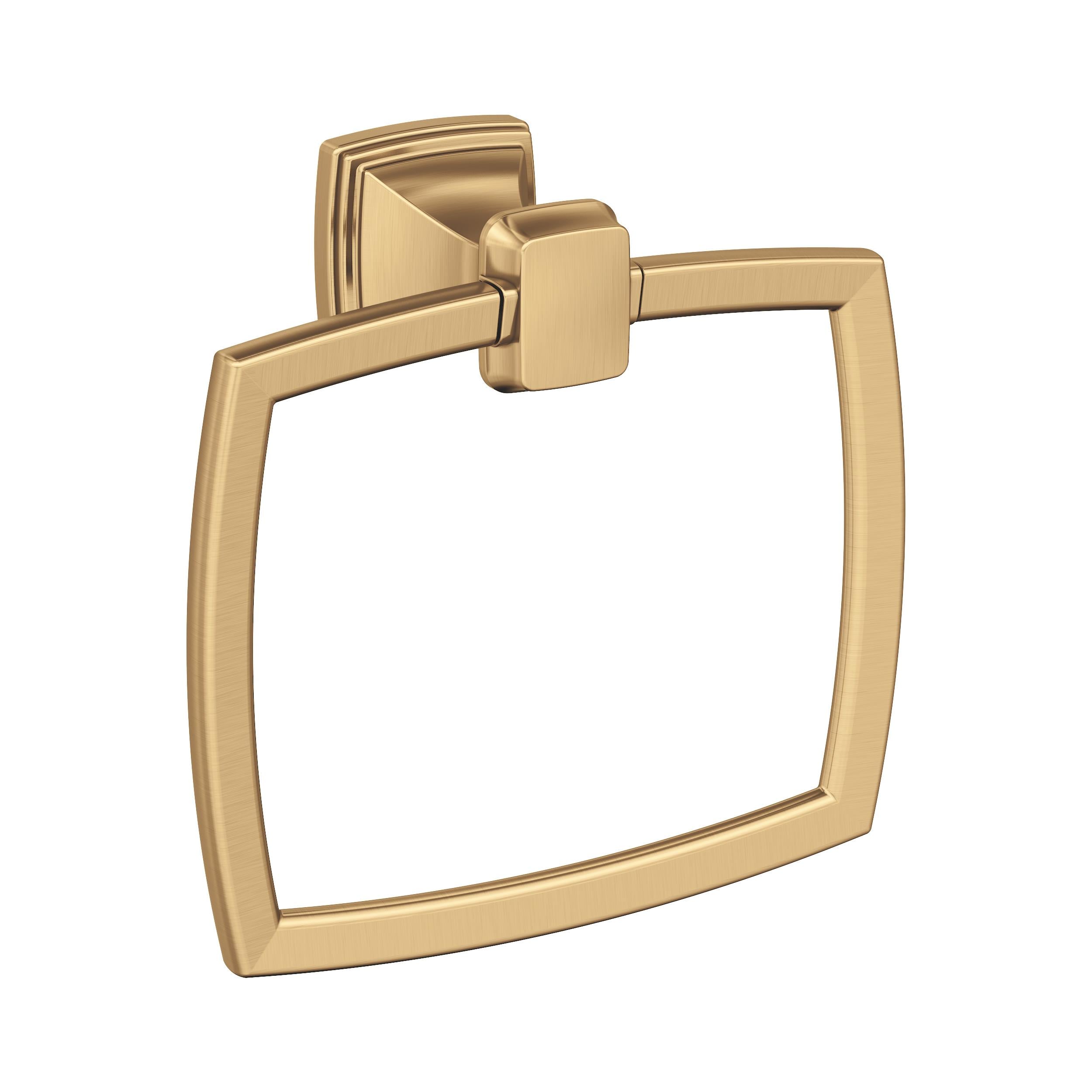 Amerock BH36032CZ Revitalize Champagne Bronze Wall mount Single Towel Ring