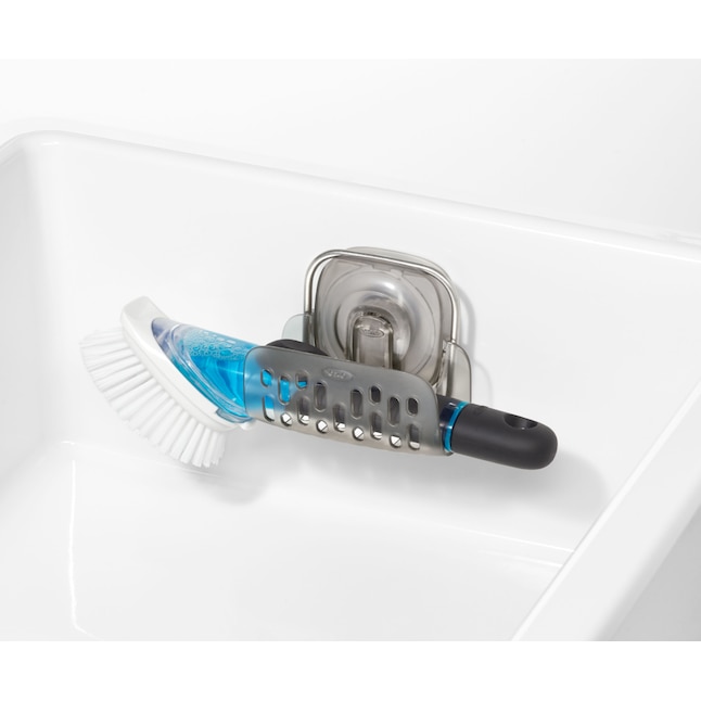 OXO Plastic Suction Sink Caddy in the Sink Caddies department at