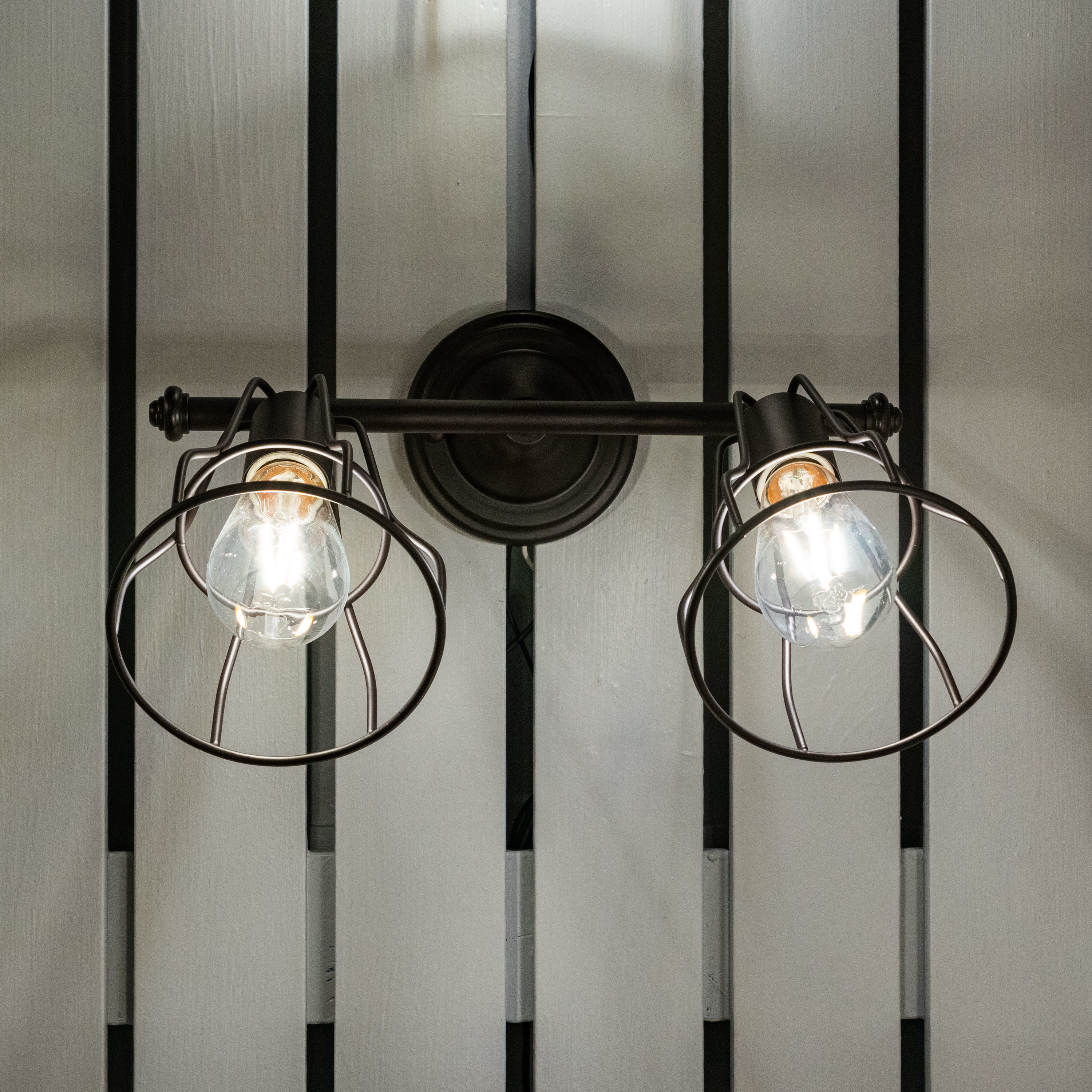 Urban Loft 14'' Bronze Adjustable Bell-Shaped Vanity Light
