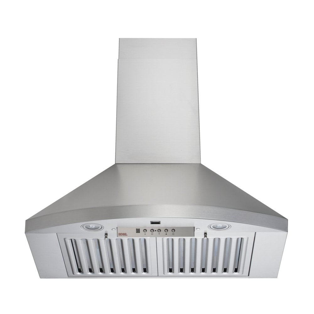 KOBE Range Hoods RA9230SQB6-XX 30 inch Ducted 600-CFM Stainless Steel Wall-Mounted Range Hood