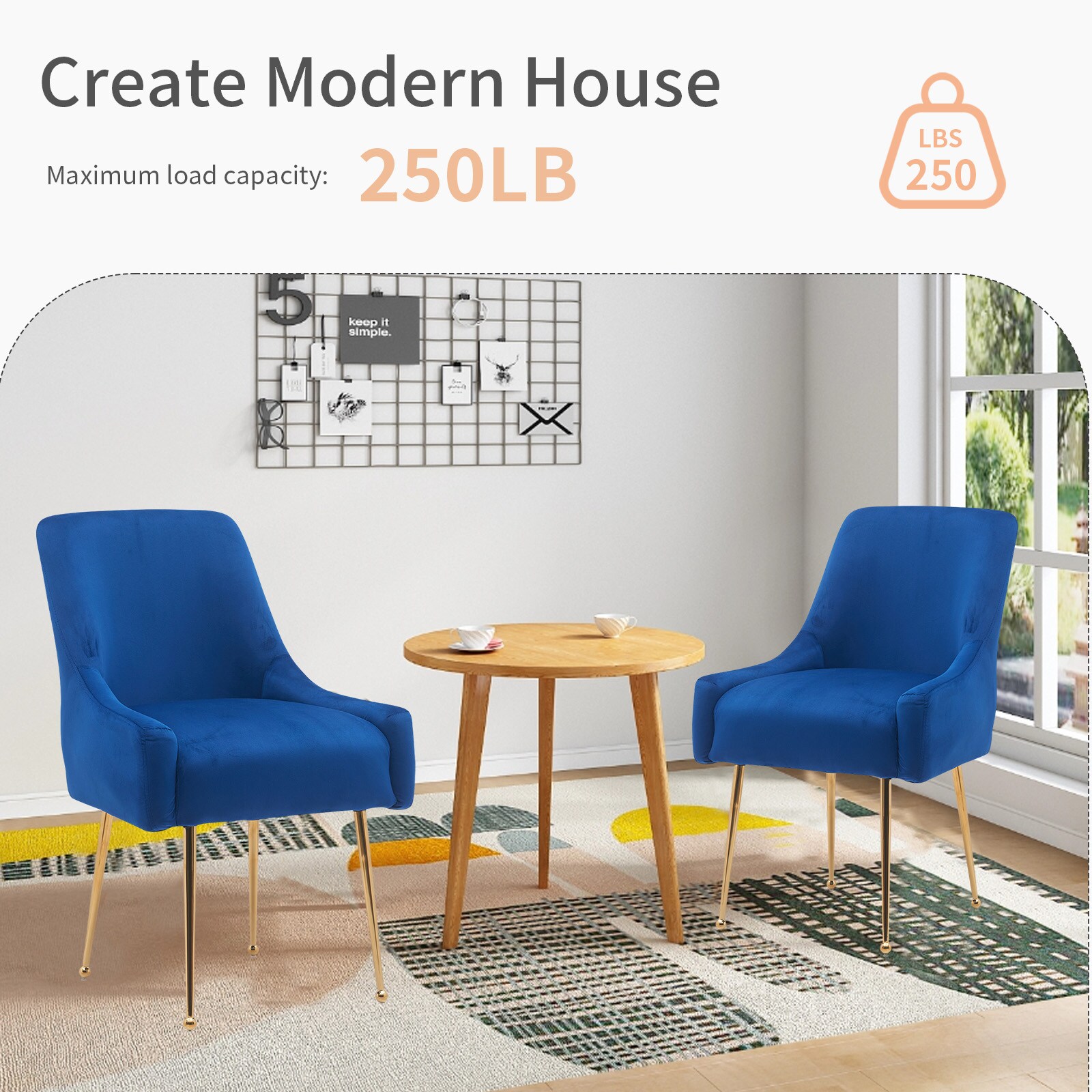 BWE A-9CHAIR-07-DBE Dining-Chairs - View #2