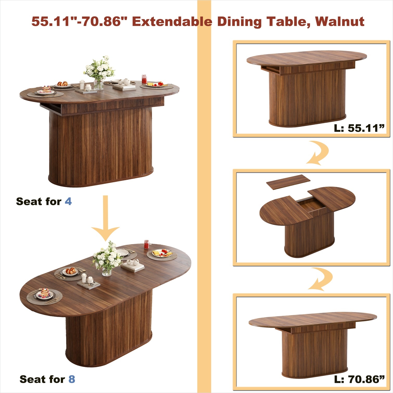 Watnature FLK2O9GN4CO6 Dining-Tables - View #5