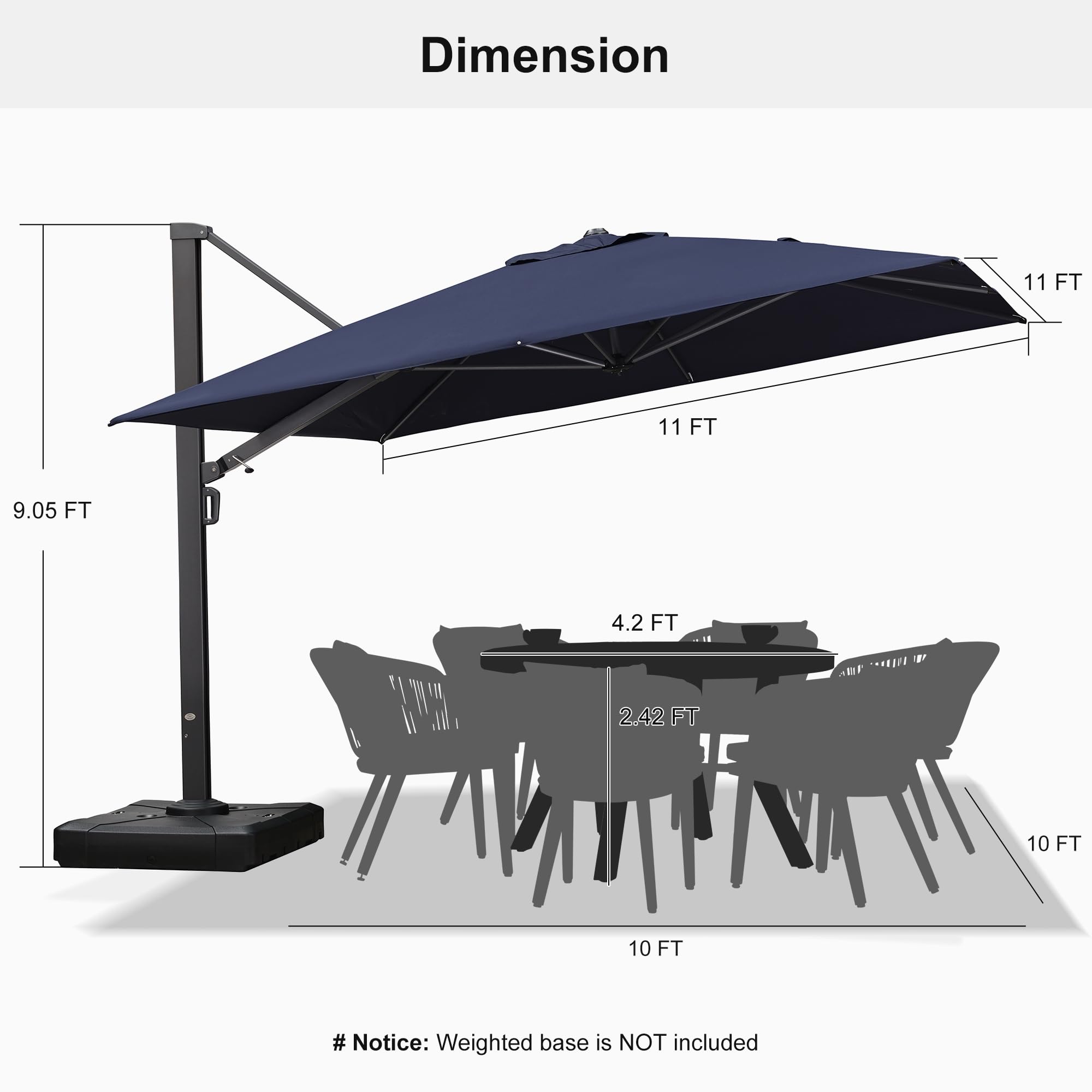 PURPLE LEAF LS04CHS11-NB Umbrellas-2 - View #10