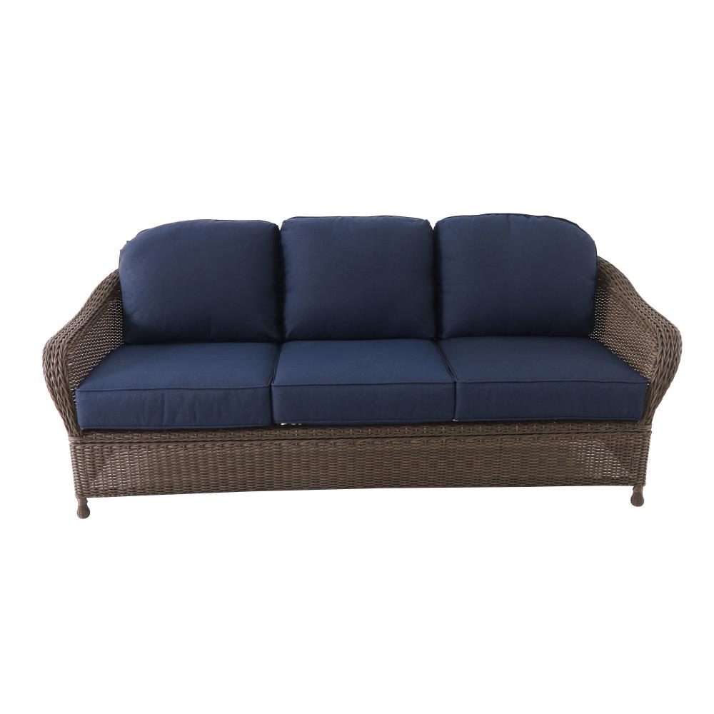 lowes outdoor wicker loveseat