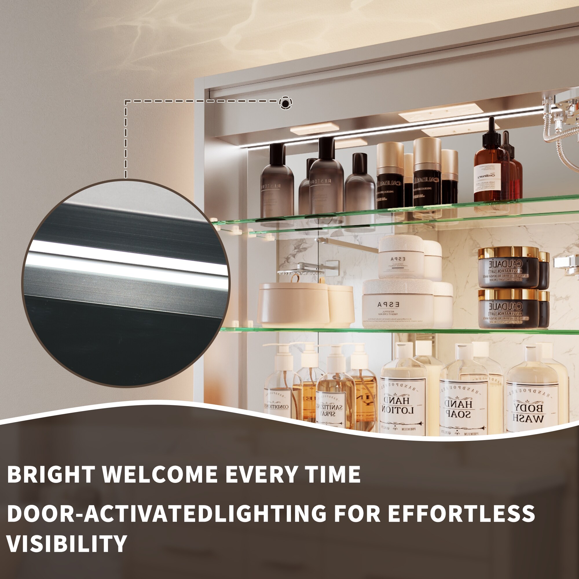 ExBrite W7MC3636 Bathroom-Medicine-Cabinets - View #12