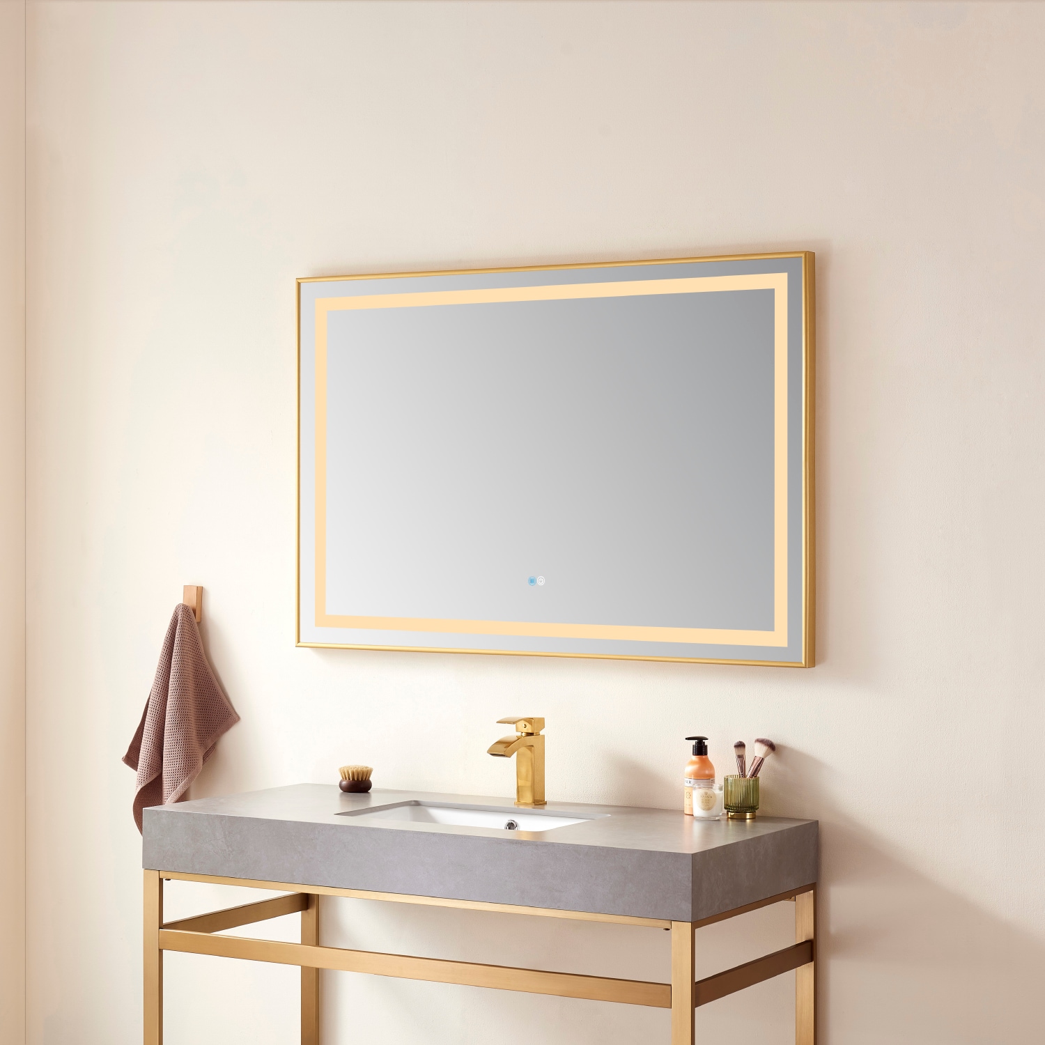 Vinnova 802548-LED-BG Framed-Bath-Mirrors - View #3