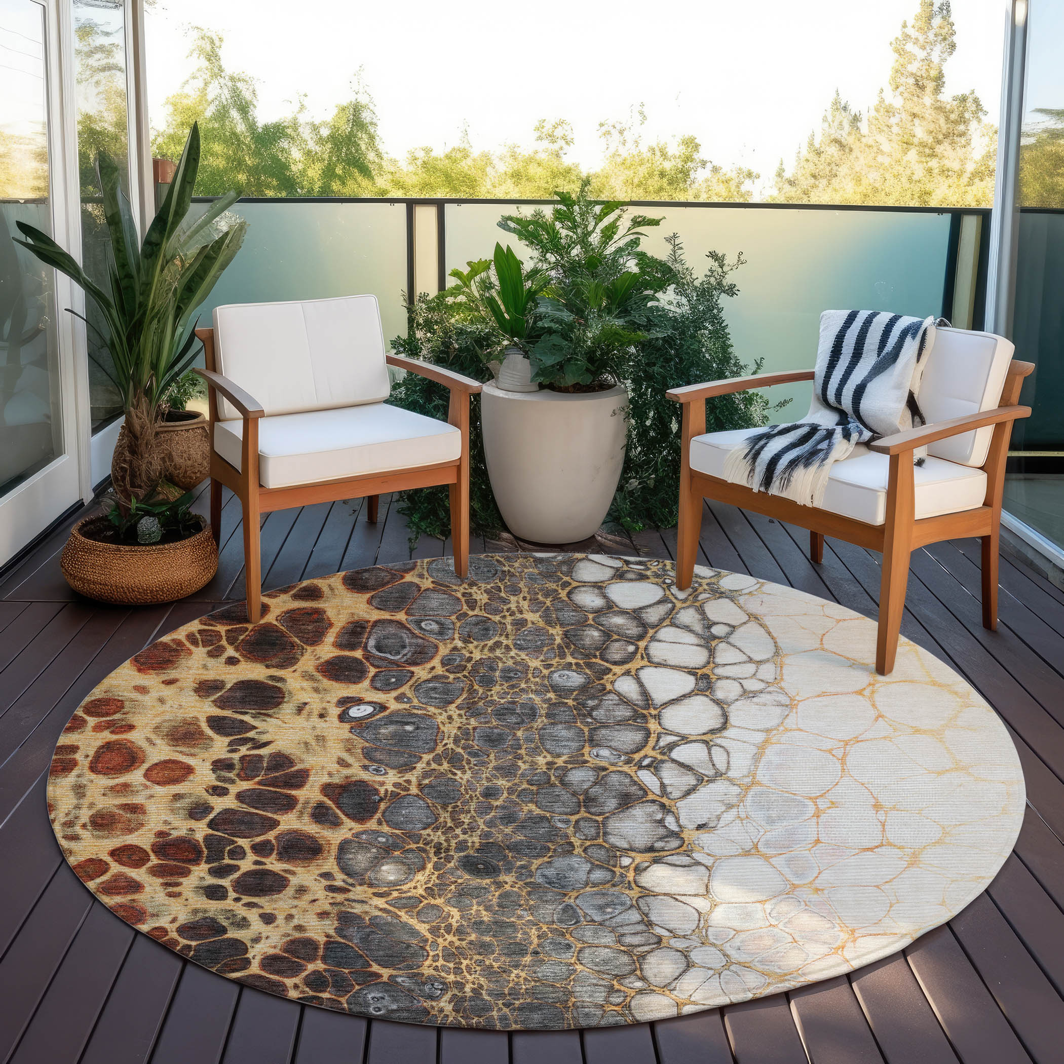 Addison Rugs ACN707IV8RO rugs - View #7