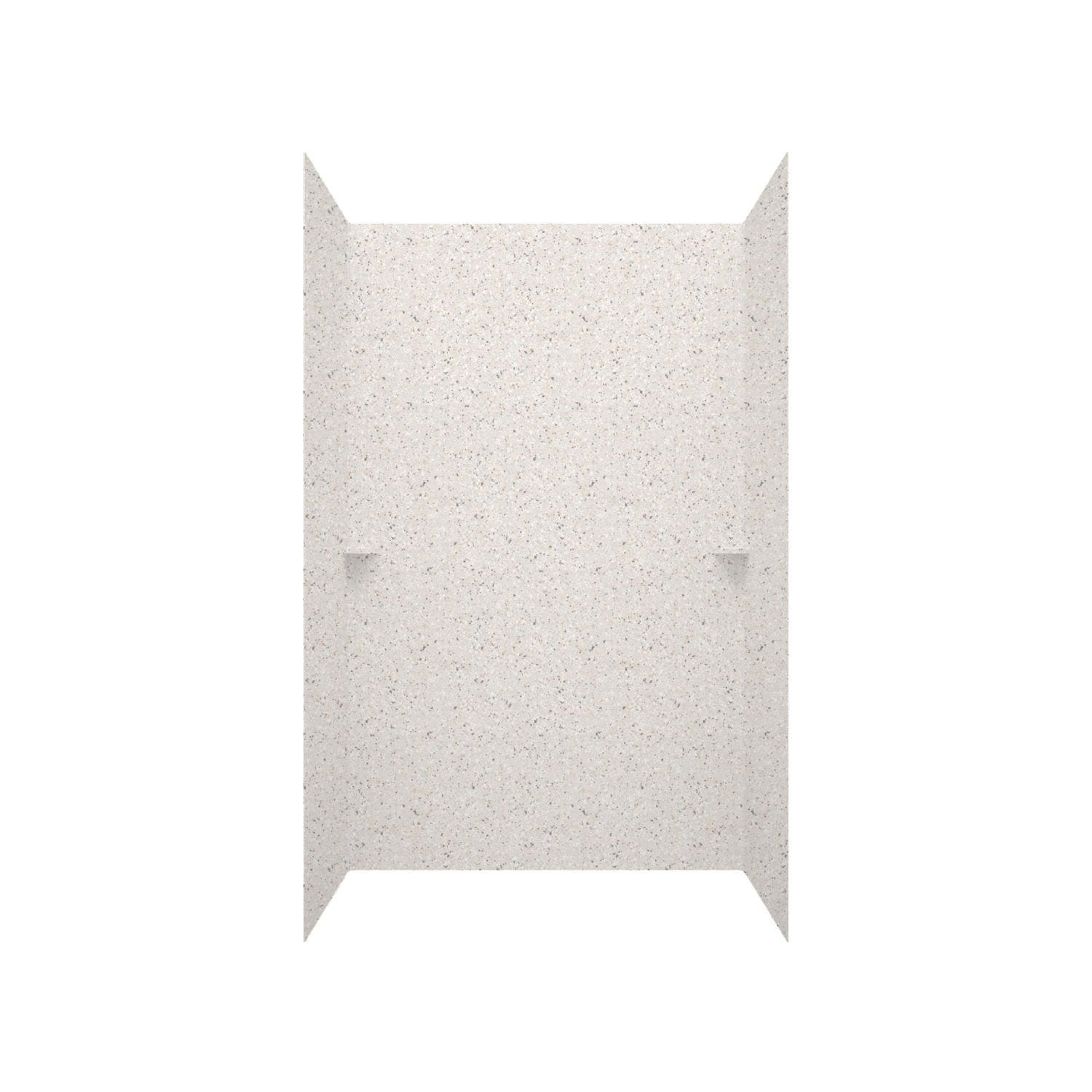 SWAN SS00603.040 30-Inches L x 60-Inches W x 60.0-Inches H Bermuda Sand (040) 3 -Piece Glue Up Bathtub surround