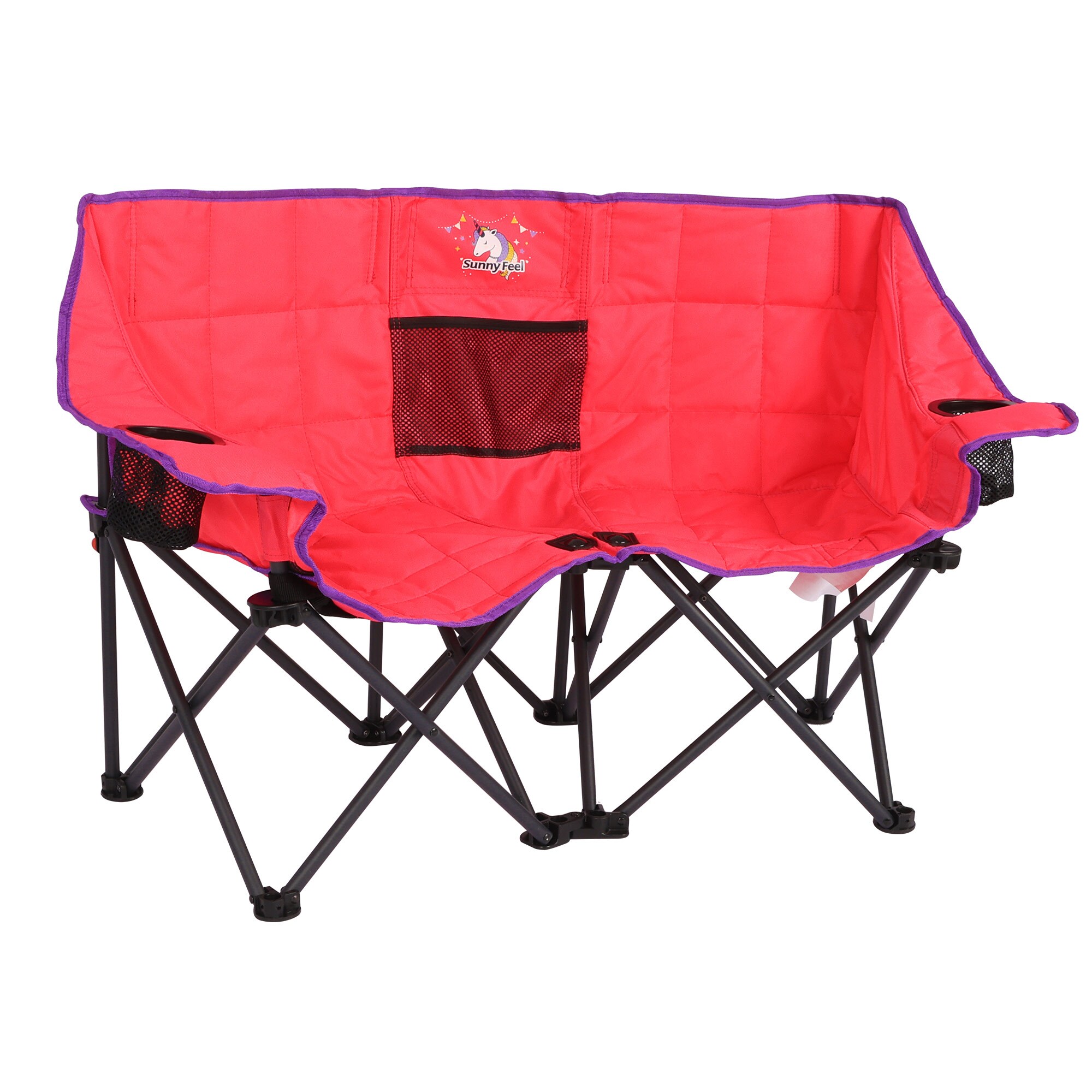 Clihome CL-CCAC2420XPK1 Polyester Pink Folding Camping chair