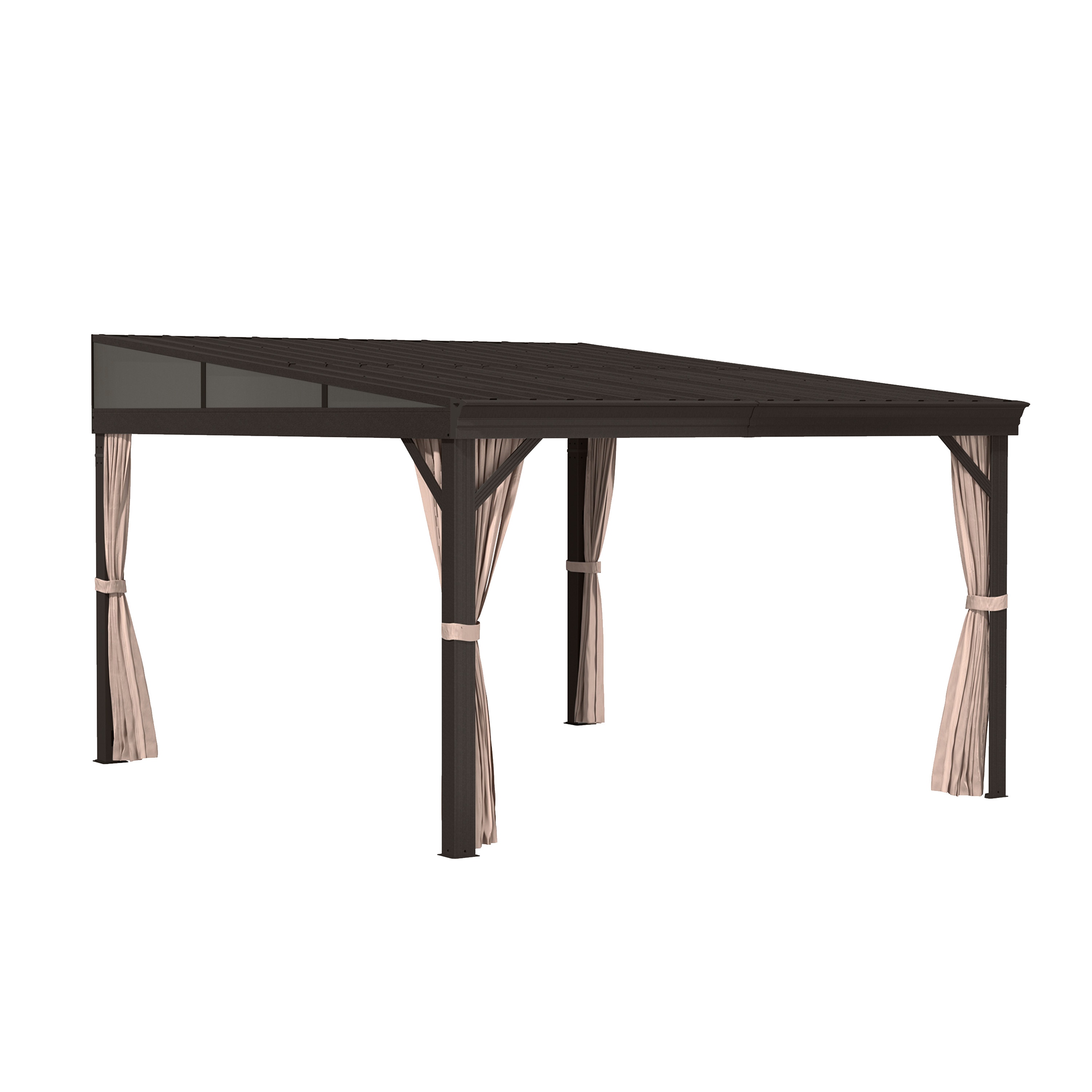 Mondawe OD0605LYKQ1012B Wood-Resin-Gazebos - View #2