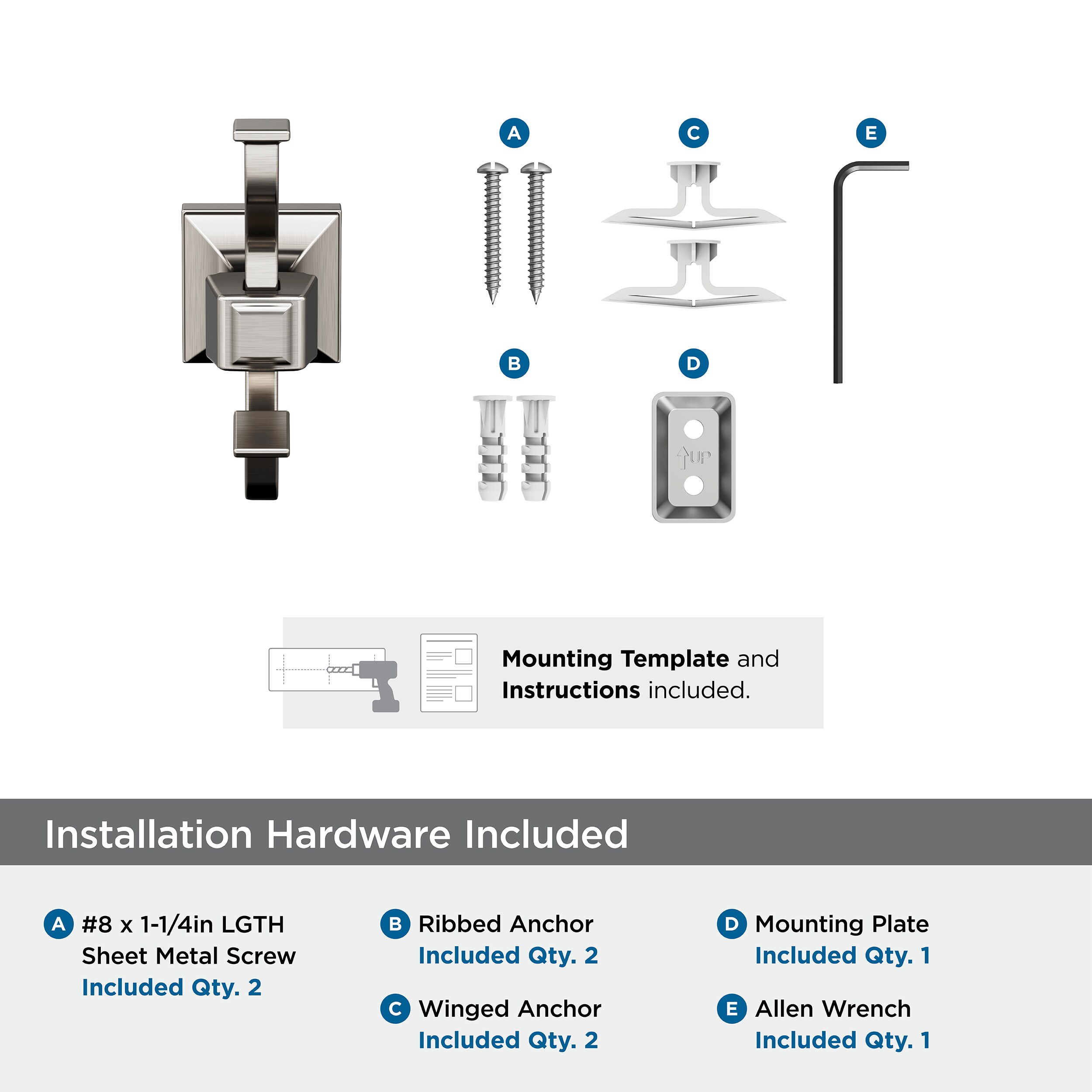 Amerock BH36020G10 Robe-Hooks - View #7