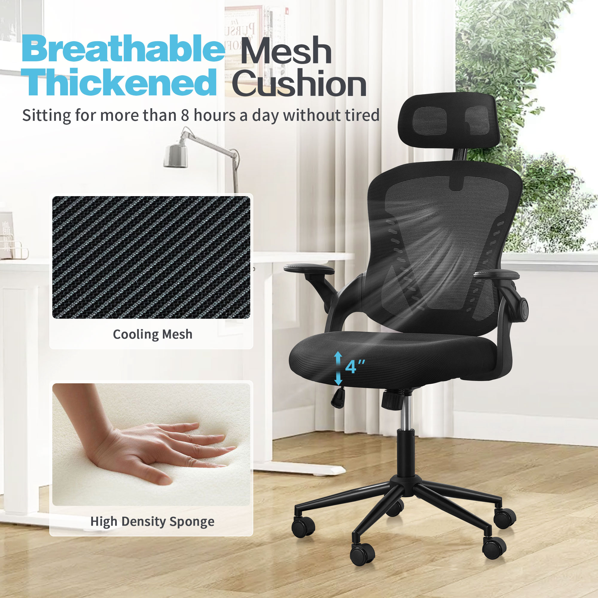 Ovios OJDM400 Office-Chairs - View #6