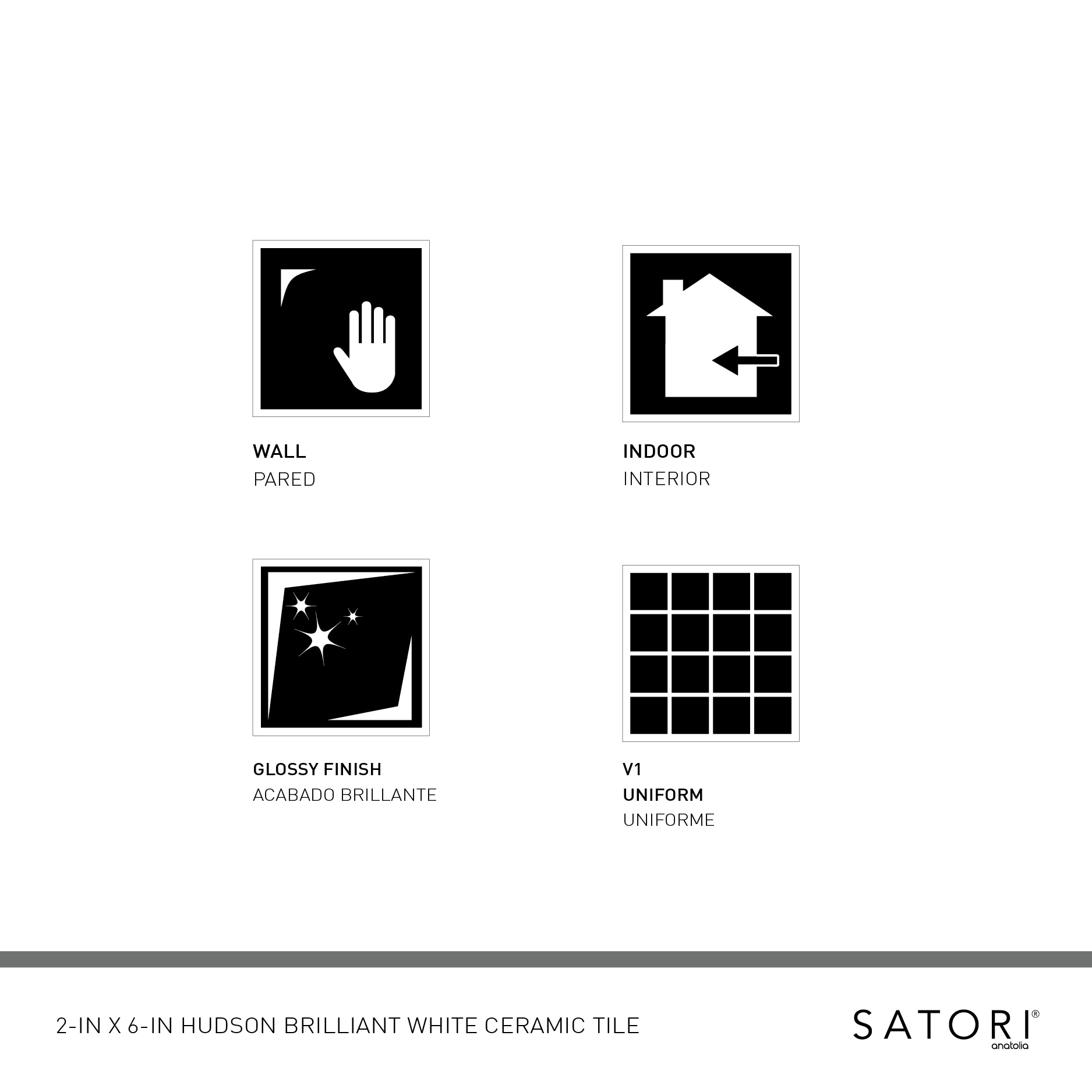 Satori 1001-0229-1 Wall-Trim-Accent-Tile - View #7