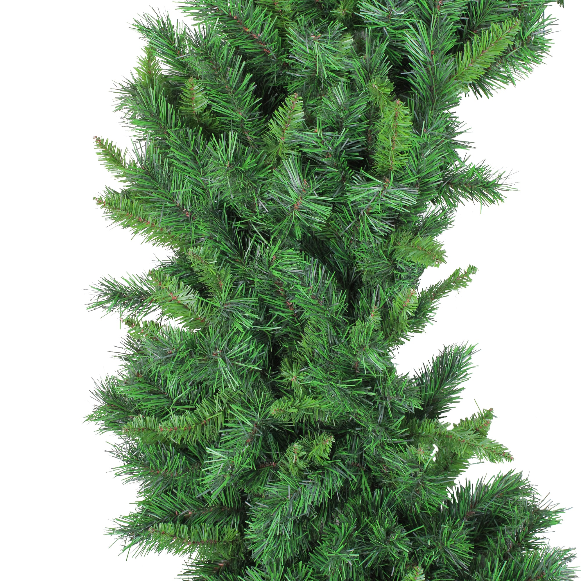 Lush Green Pine Unlit Artificial Christmas Wreath - 72-Inch