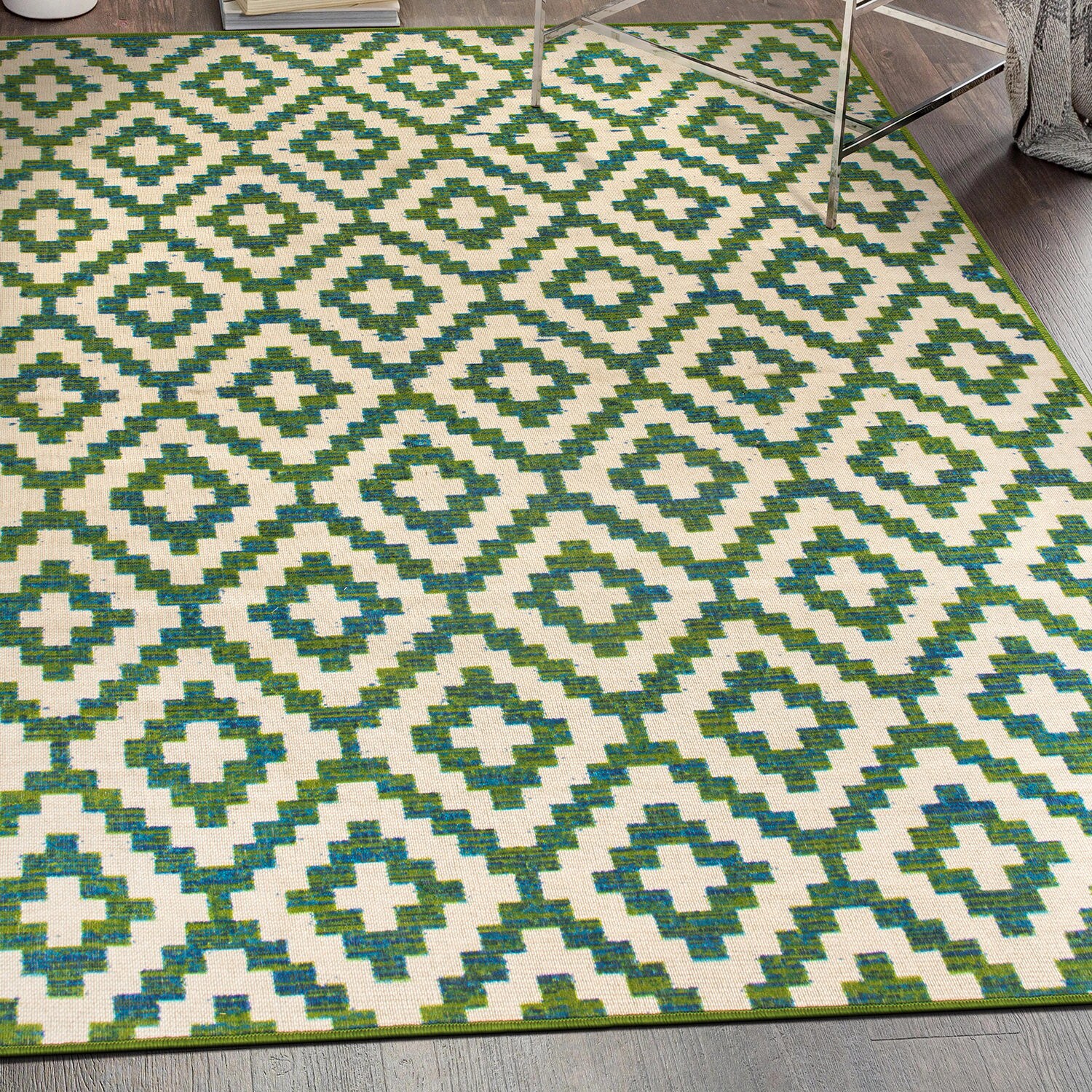 World Rug Gallery 9017GREEN8X10 rugs - View #8