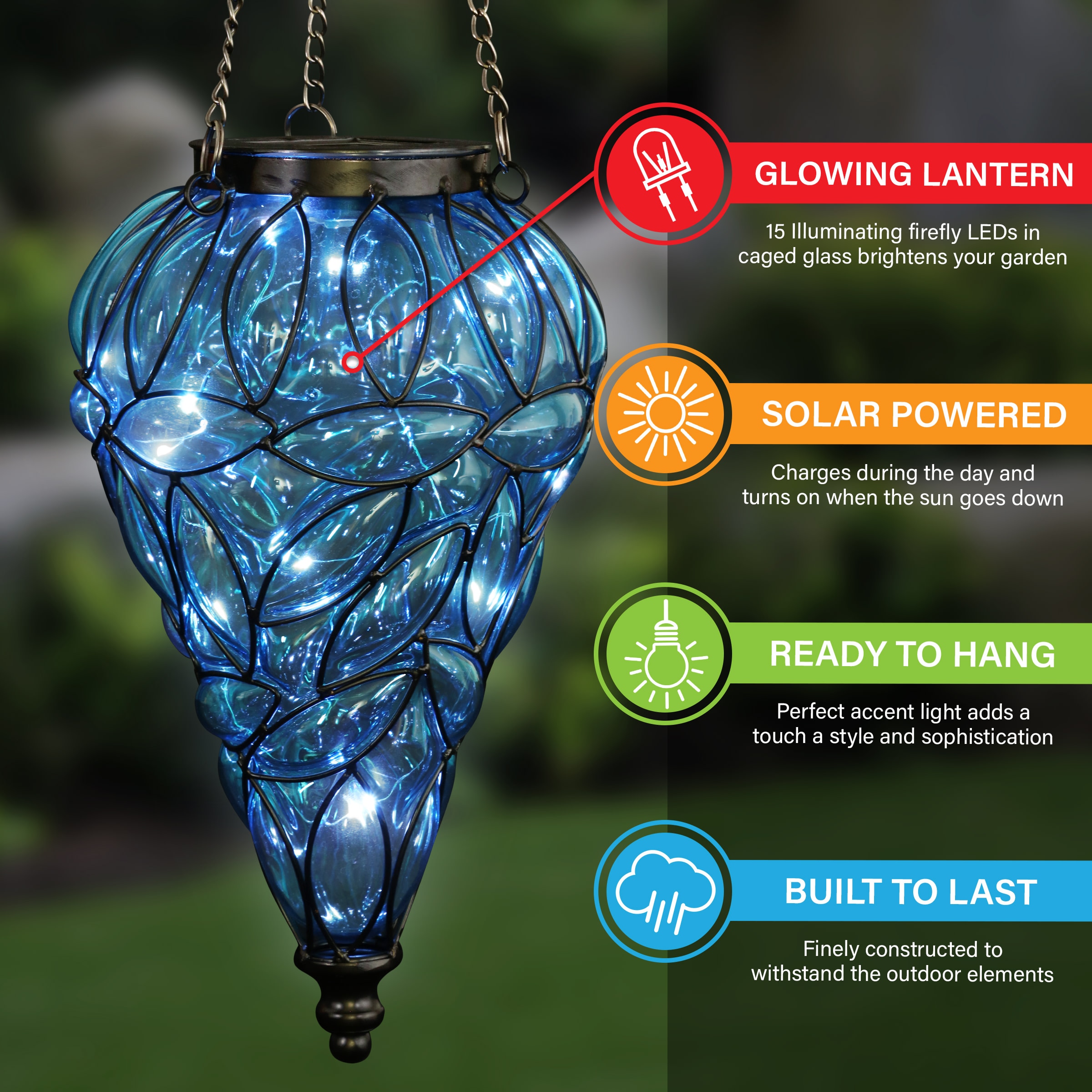 Exhart 13175-RS Outdoor-Decorative-Lanterns - View #5