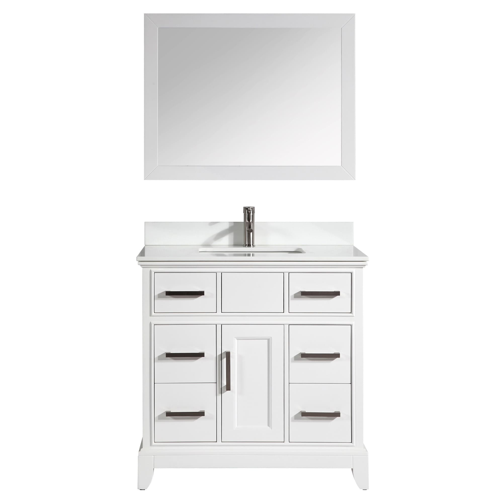 Vanity Art VA1036-W Bath-Vanity-Combo - View #3