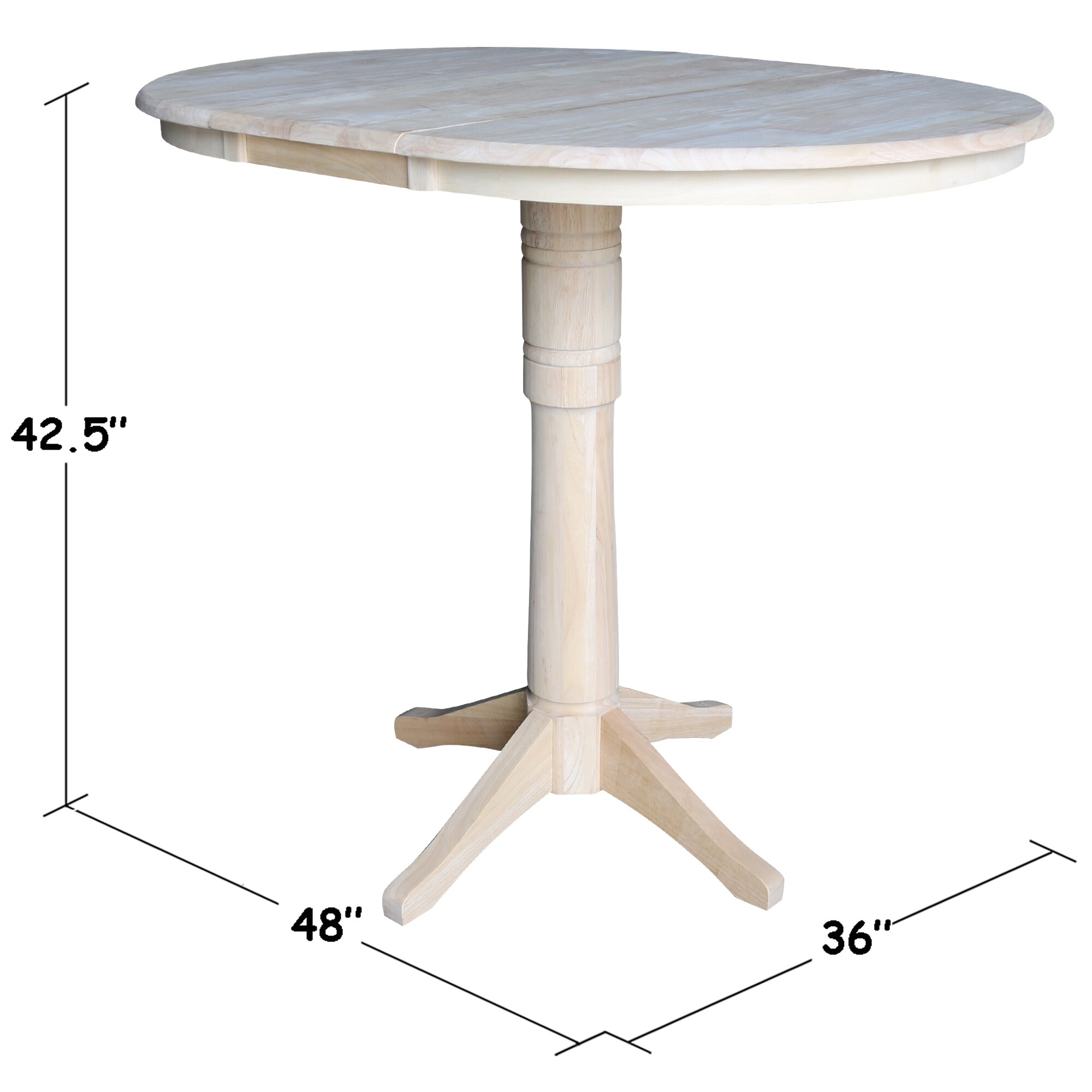 International Concepts K-36RXT-27B-6B-2 Dining-Tables - View #8