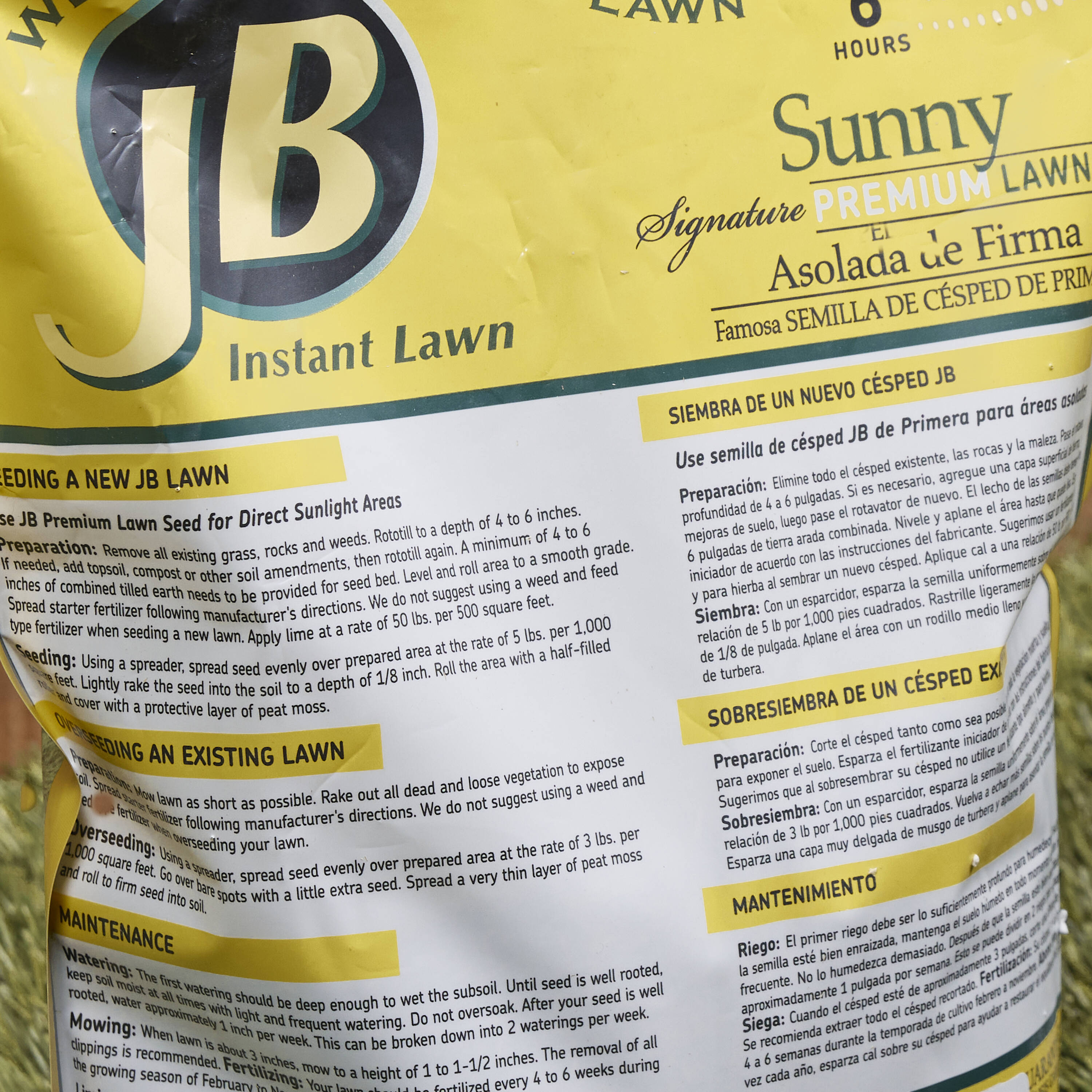 JB Instant Lawn 3SUN Grass-Seed - View #3