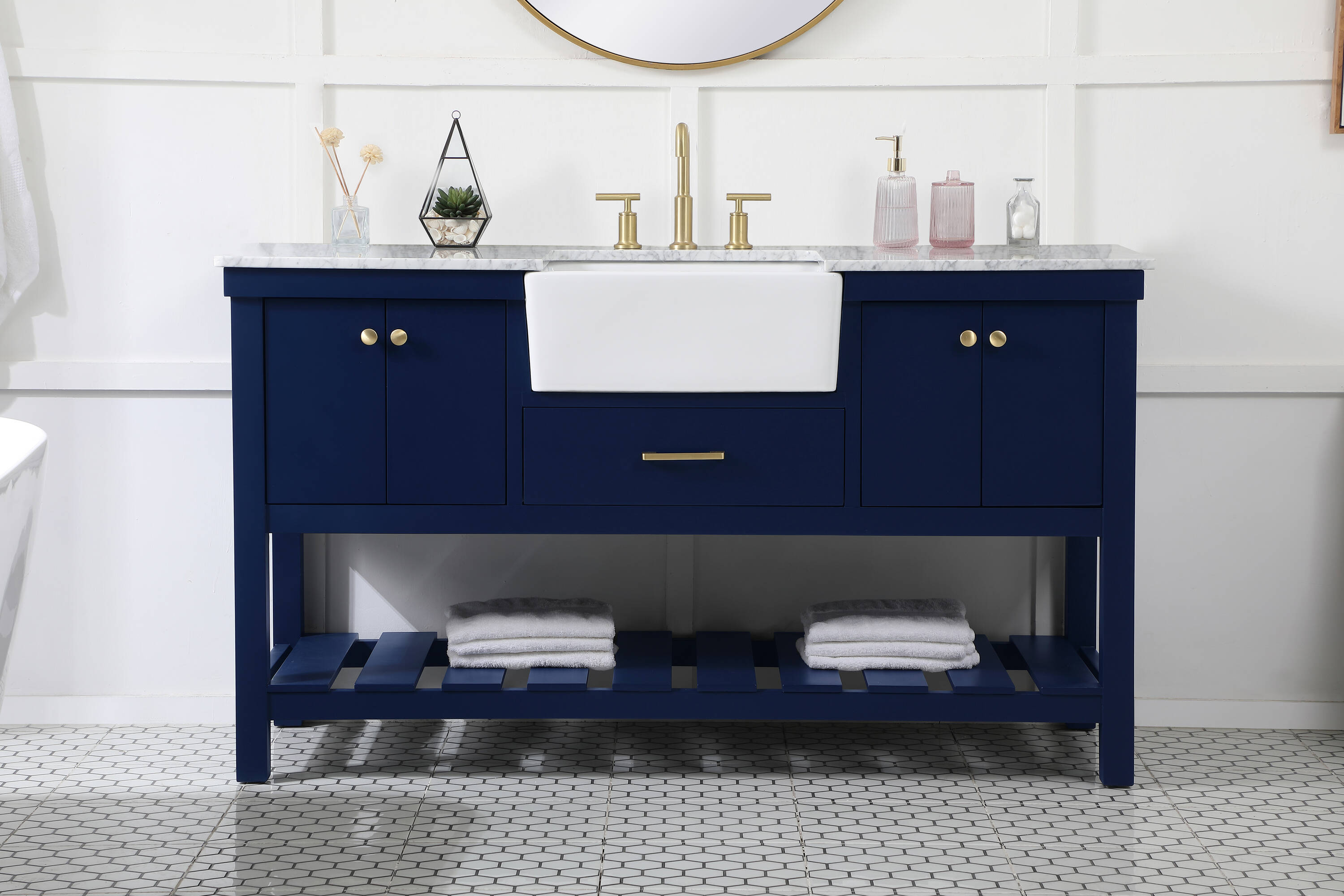 Elegant Decor HF180480BL Bath-Vanity-Combo - View #2