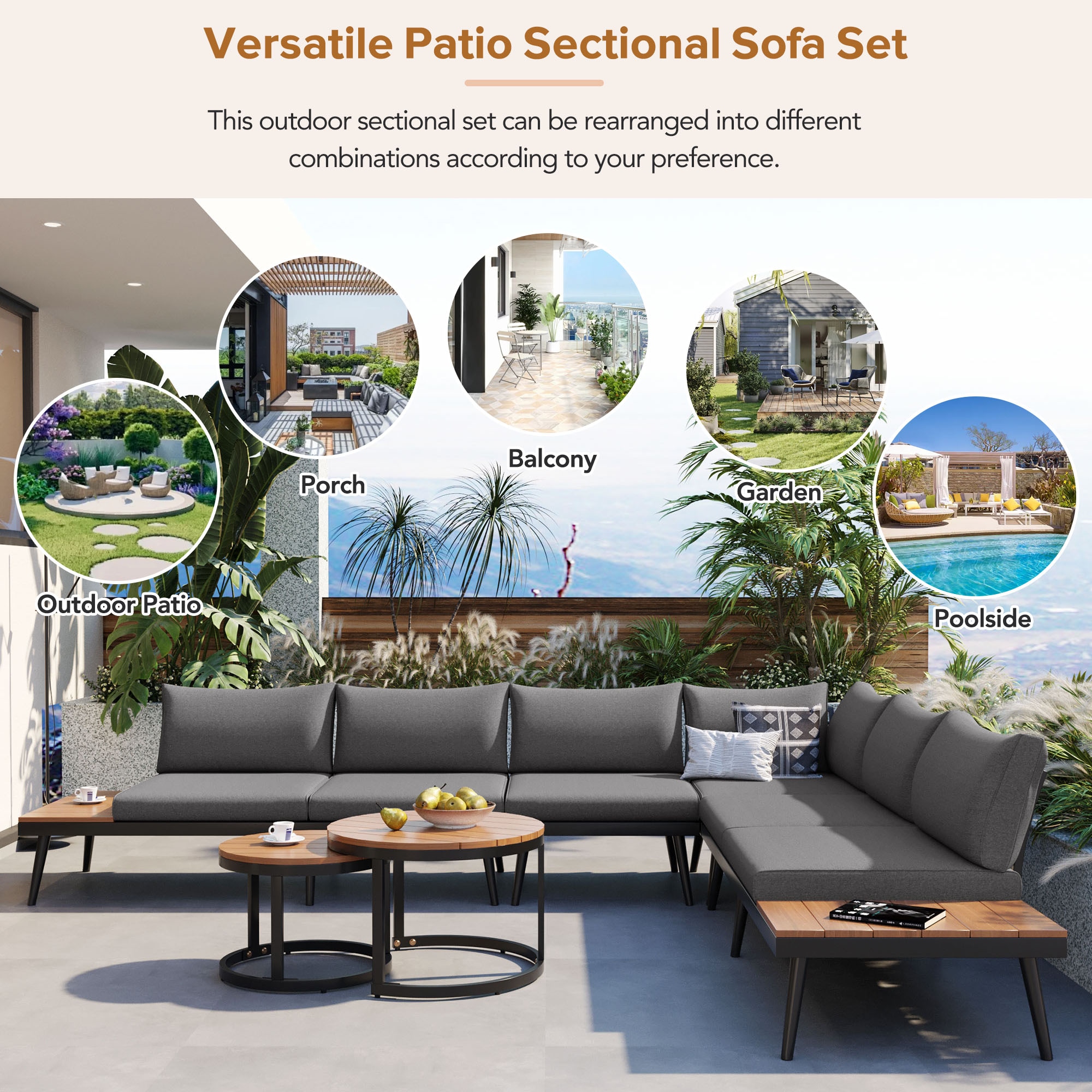 BABOOM BOM-0001AAE-OR Patio-Conversation-Sets - View #12