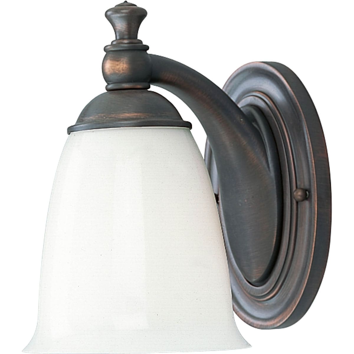Progress Lighting P3027-74 Victorian 5.62-in 1 -Light Bronze Farmhouse Vanity light