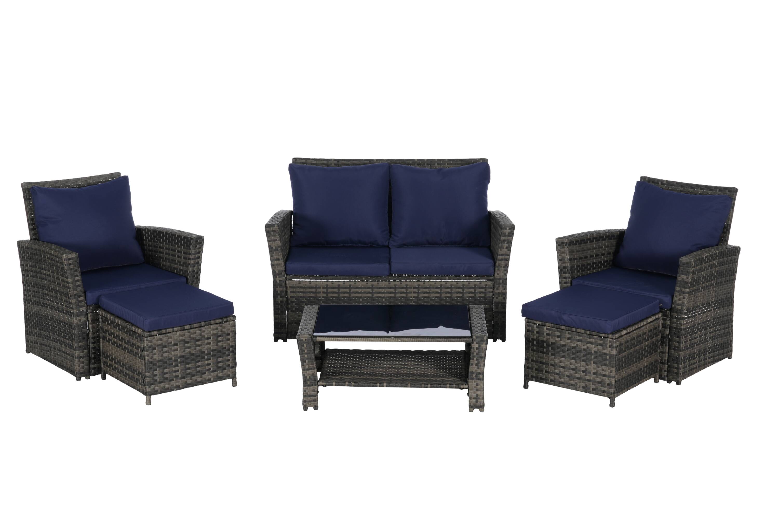 SANSTAR L-WS117-SN Patio-Conversation-Sets - View #6