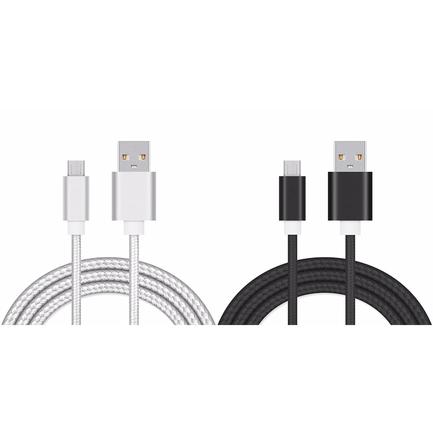 Ace Trading FabCordz 6 ft. L USB Charging and Sync Cable 2 pk #SOY-022