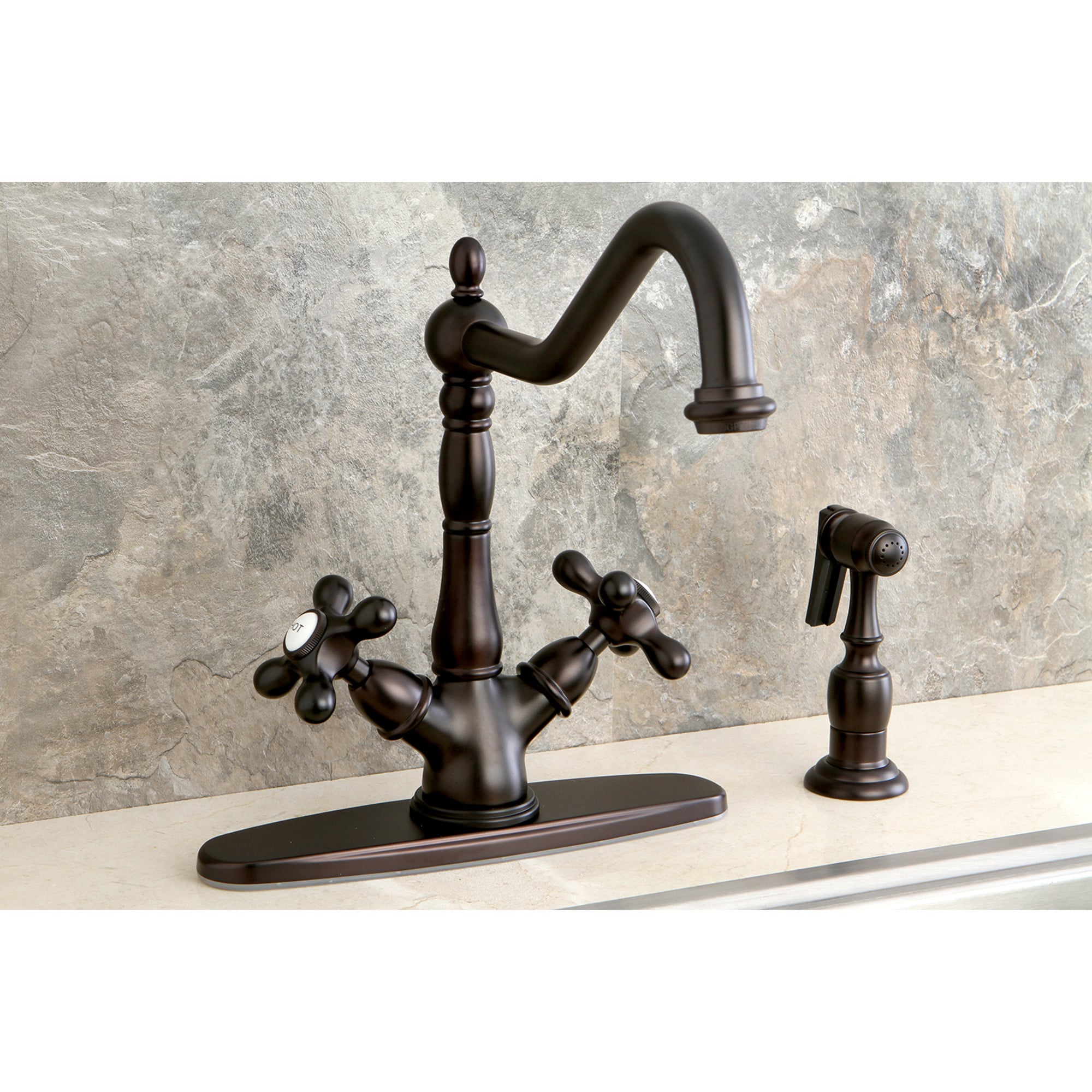Kingston Brass WLKS1235AXBS Kitchen-Faucets - View #6