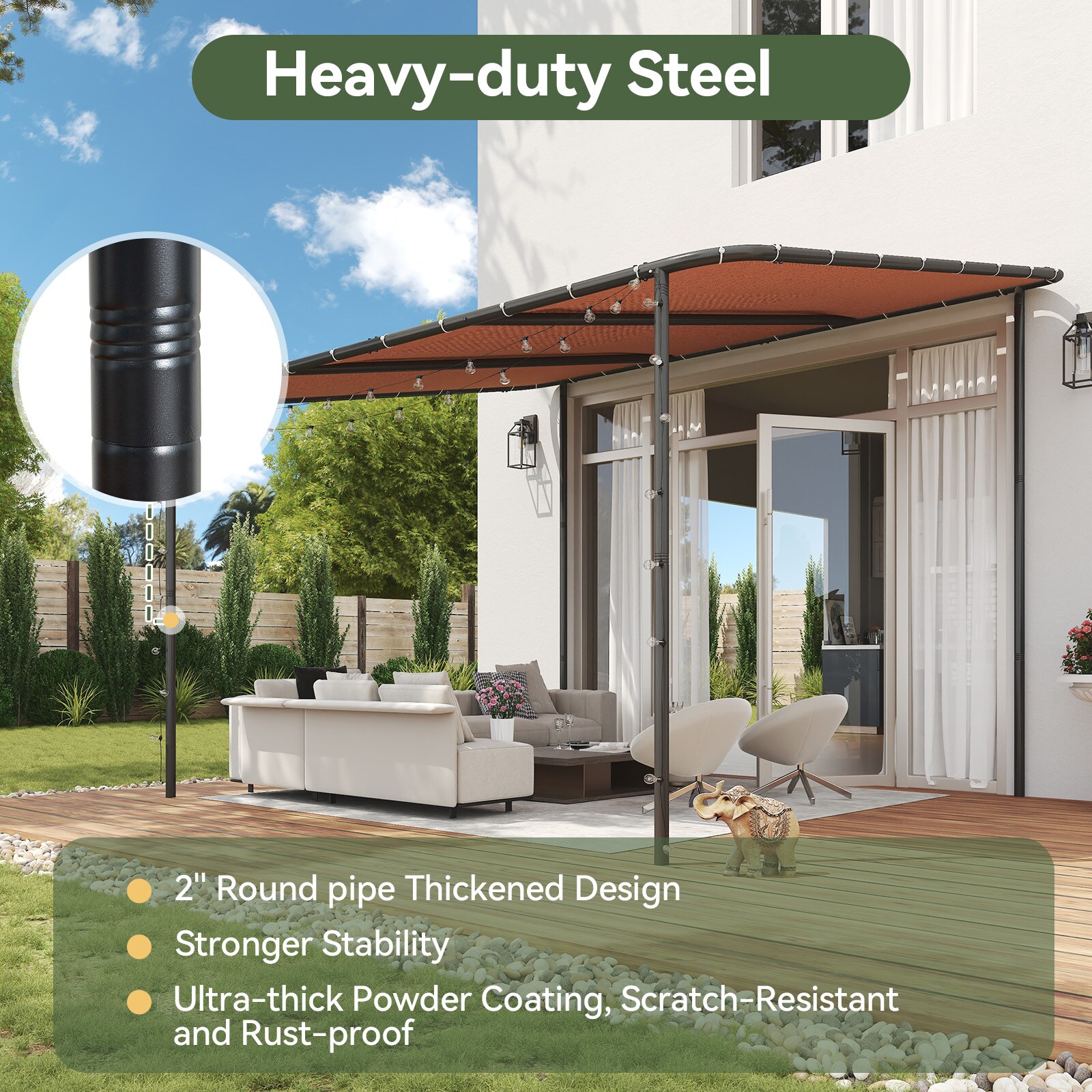 AOXUN ZZ-PG121010R Pergolas-2 - View #6