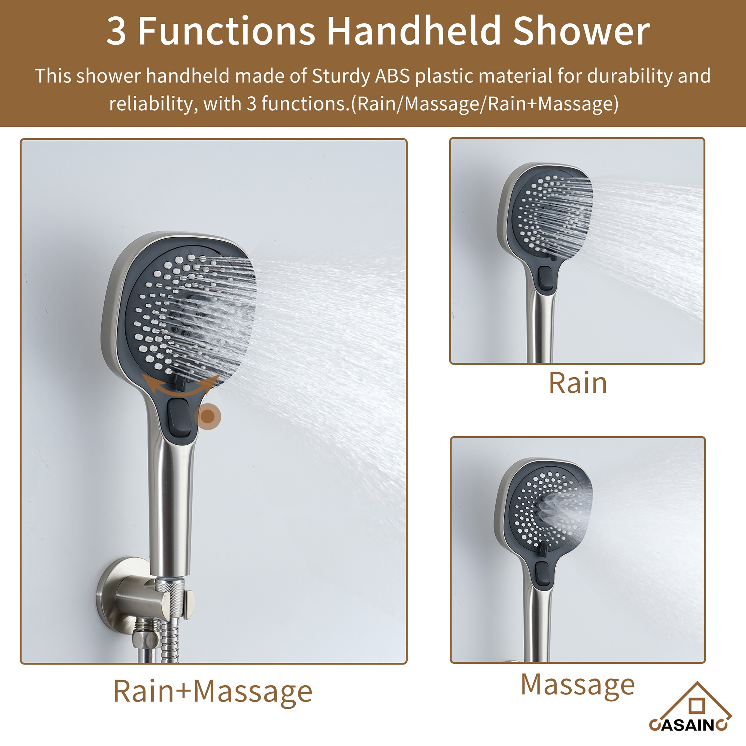 CASAINC CA-160209BV Showerhead-Bar-Panels - View #8