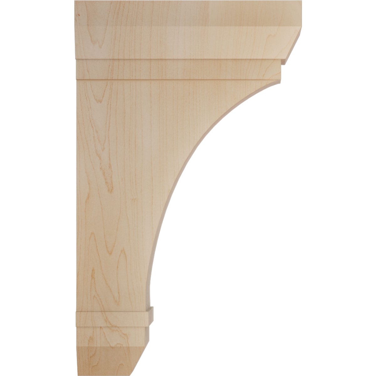 Ekena Millwork BKT02X06X10STMA Exterior-Brackets-Braces - View #3