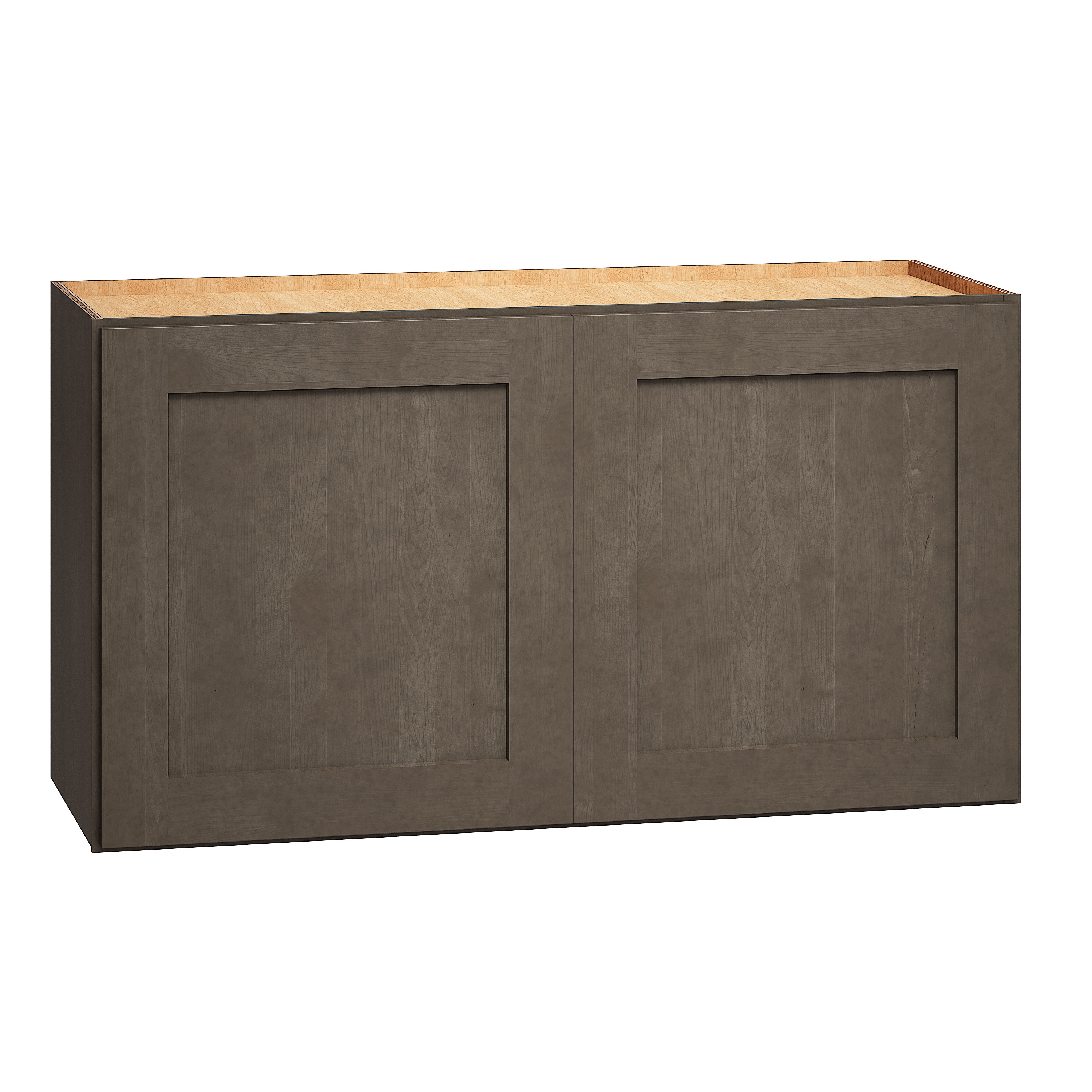 RELIABILT 334 W3318 Pinnacle 33-in W x 18-in H x 12-in D Stain Wall Fully assembled Plywood Cabinet (Recessed Panel Slab)