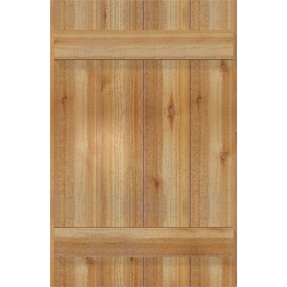 Ekena Millwork RBJ06S21X033RWR Exterior-Shutters - View #5
