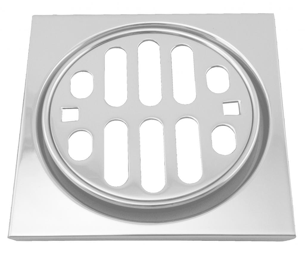 WESTBRASS 4.25-in Polished Chrome Drain Cover in the Bathtub