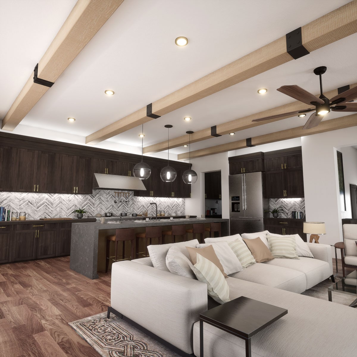 Ekena Millwork 2381162 Faux-Beams - View #8