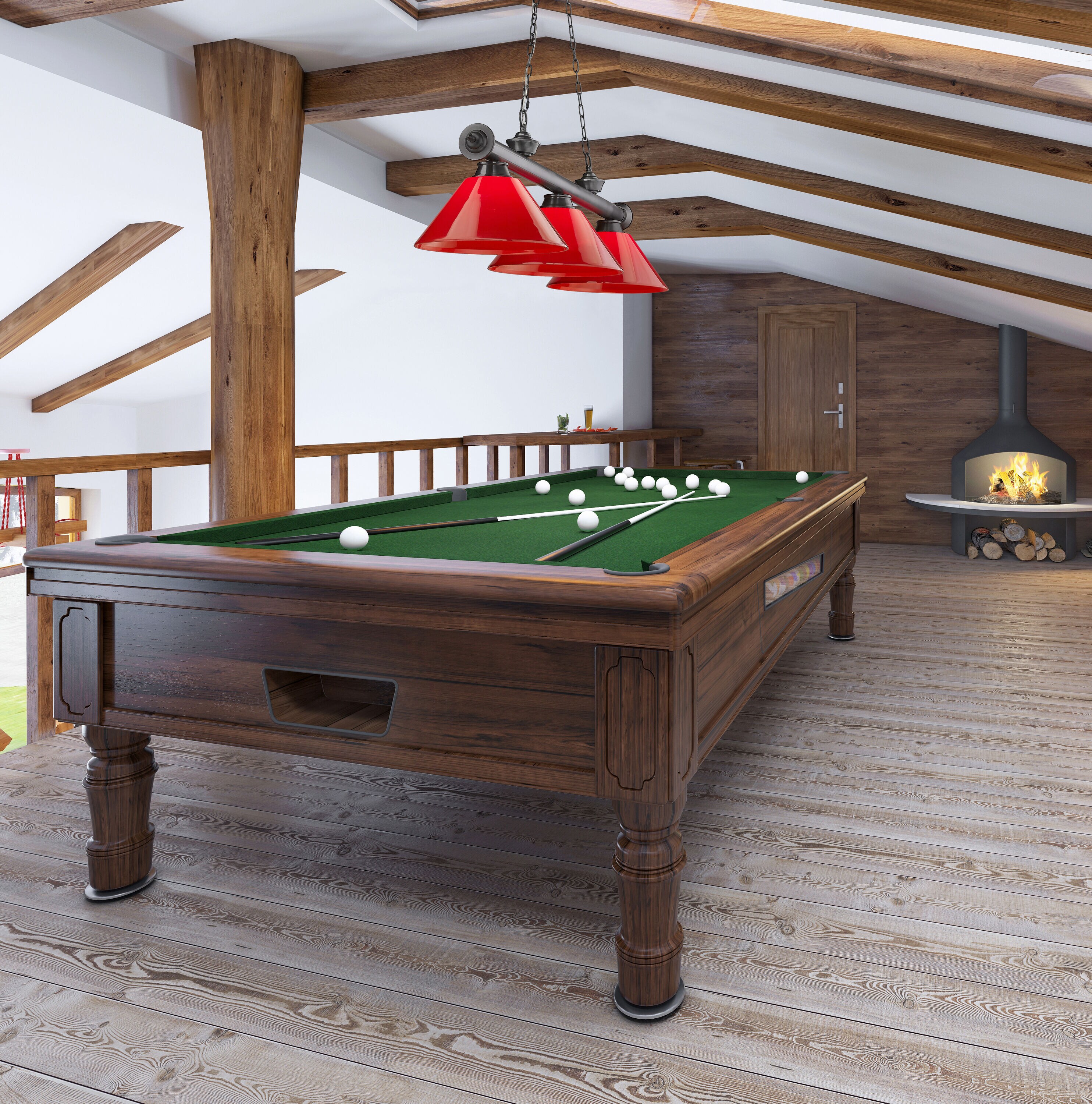 Z-Lite 2306-3BP-PRD Pool-Table-Lighting - View #7